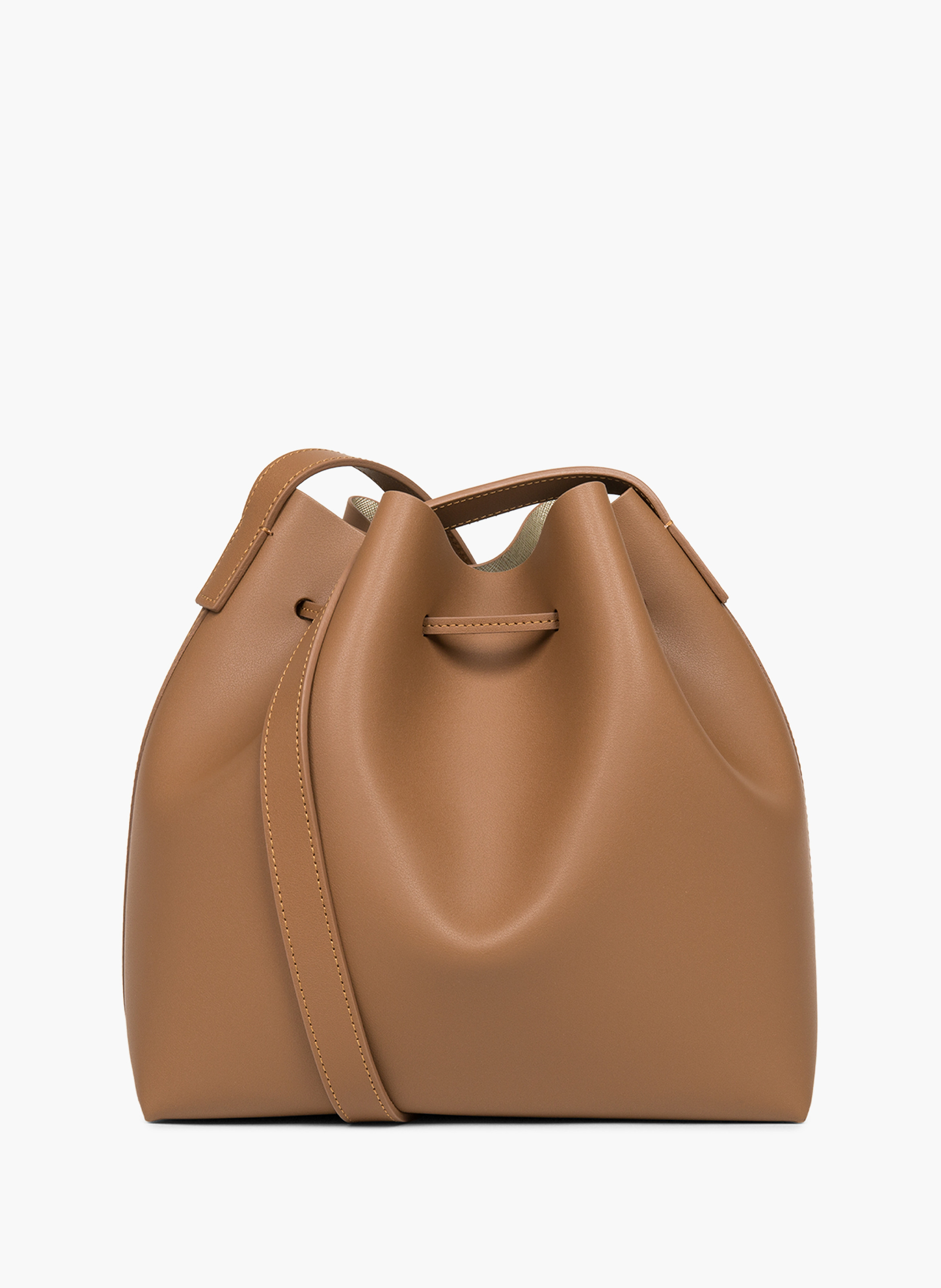 Grand sac bourse - pur & element city LANCASTER Marron