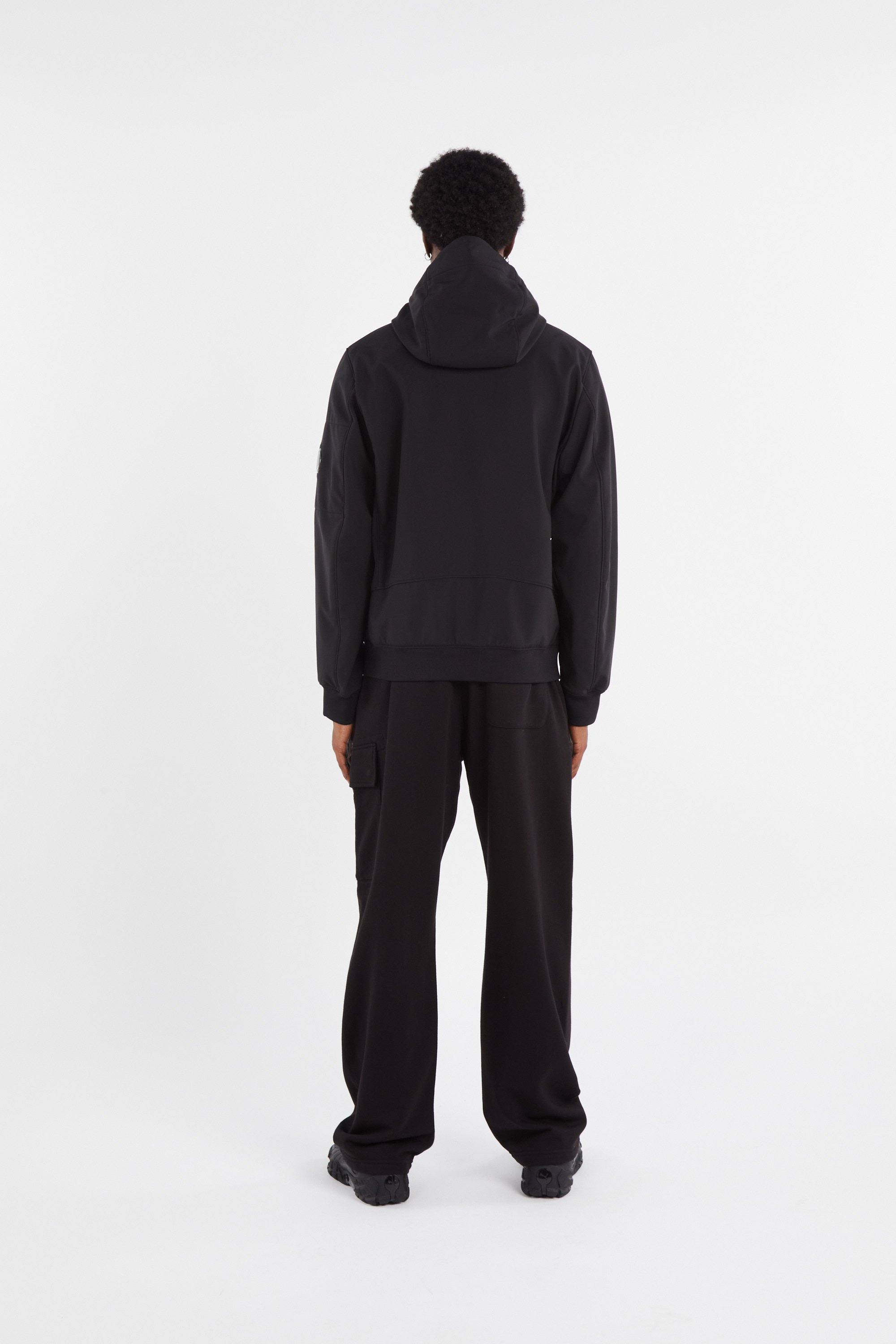 Veste outerwear medium jacket in cp shell - r CP COMPANY Noir