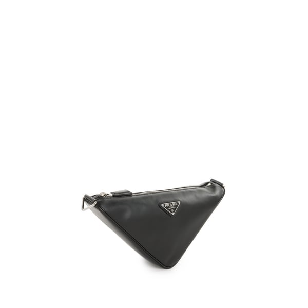 Sac triangle en cuir