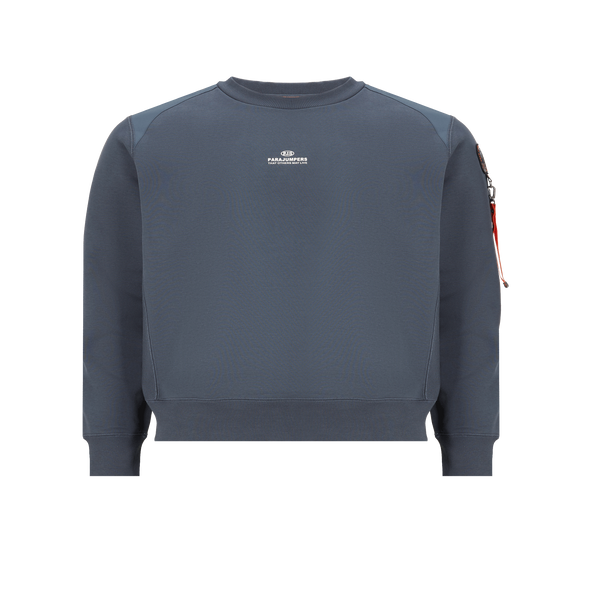 Parajumpers Cotton-blend Sweatshirt In Grey