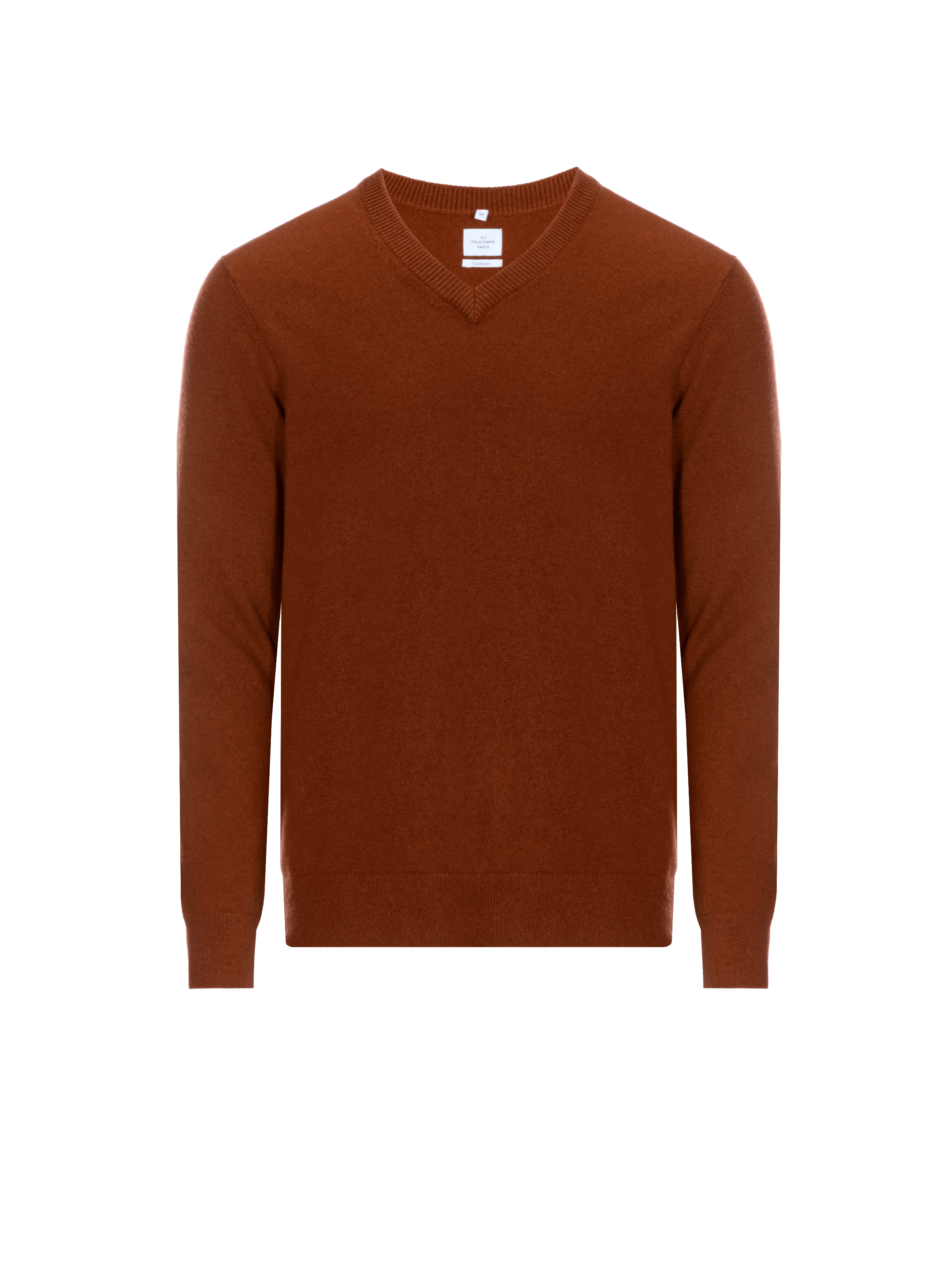  Cashmere round-neck jumper  Camel