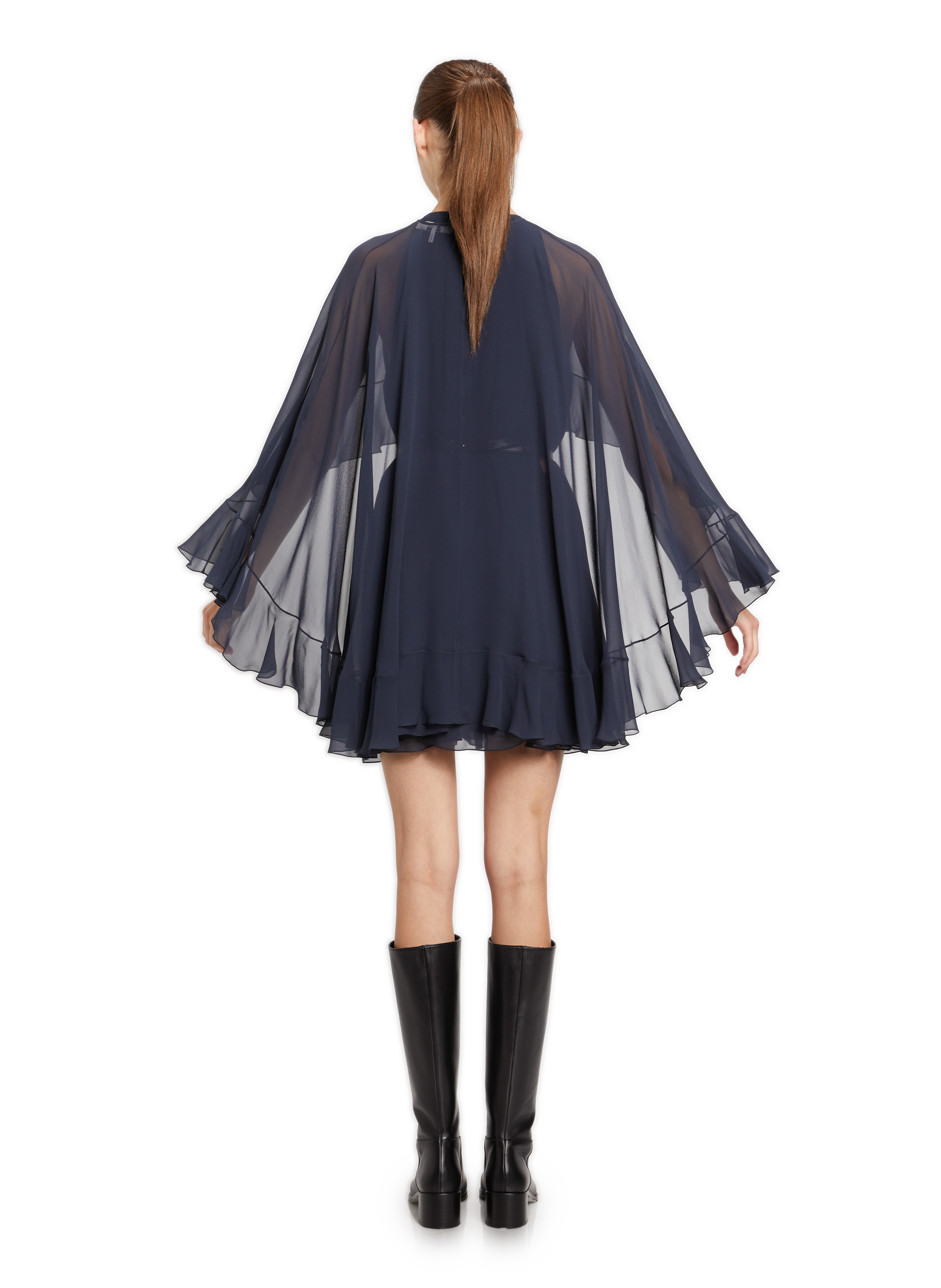 Robe en soie CHLOÉ Bleu