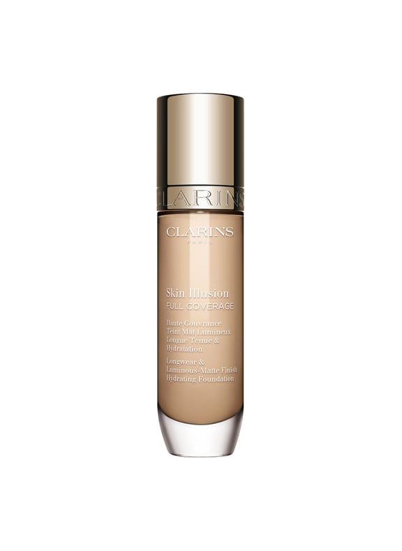 Skin Illusion Full Coverage - High Coverage Matte Radiant Long-Lasting & Hydrating Foundation CLARINS Skin Illusion Full Coverage - High Coverage Matte Radiant Long-Lasting & Hydrating Foundation CLARINS