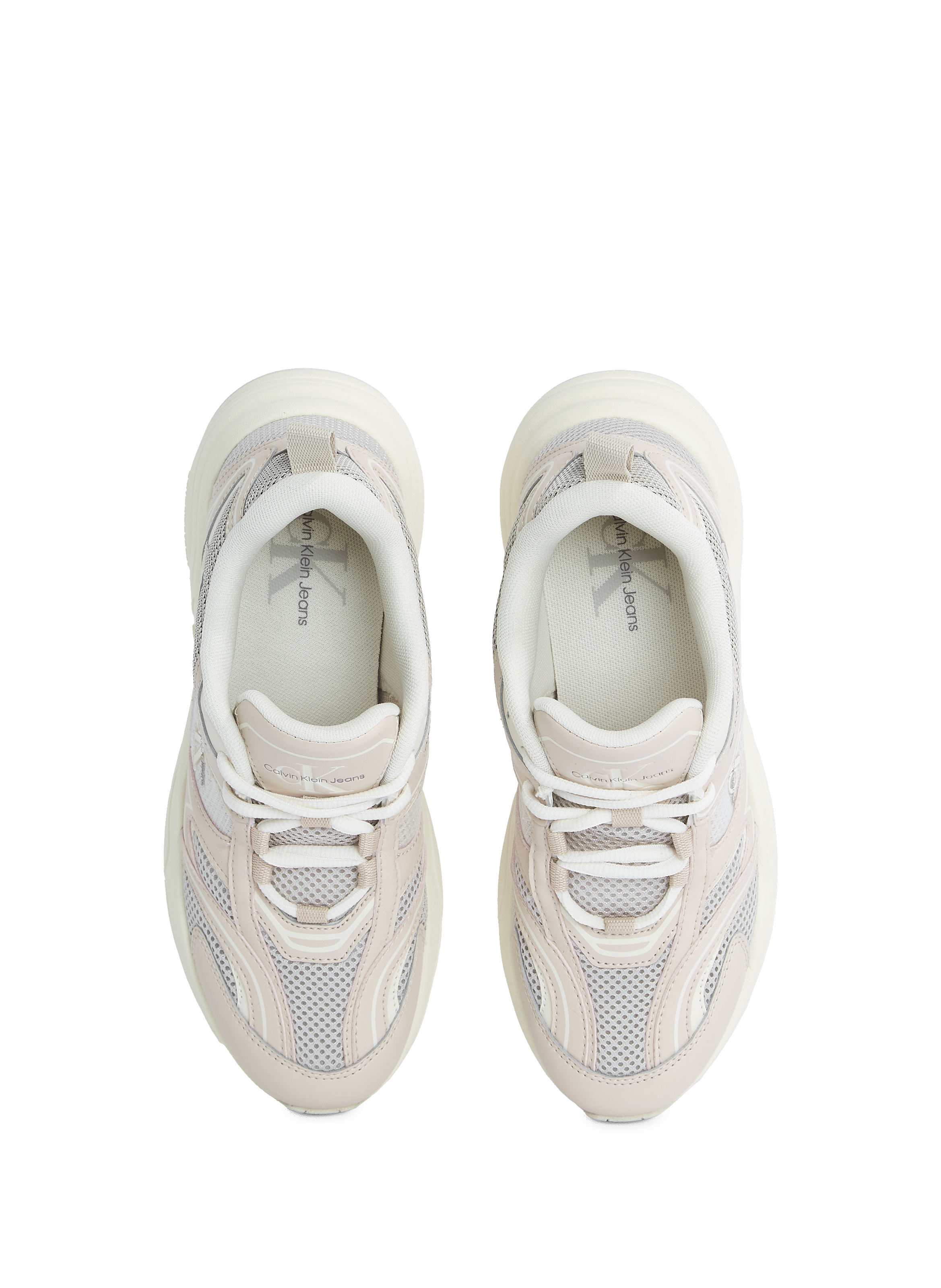 Baskets en maille  CALVIN KLEIN Beige