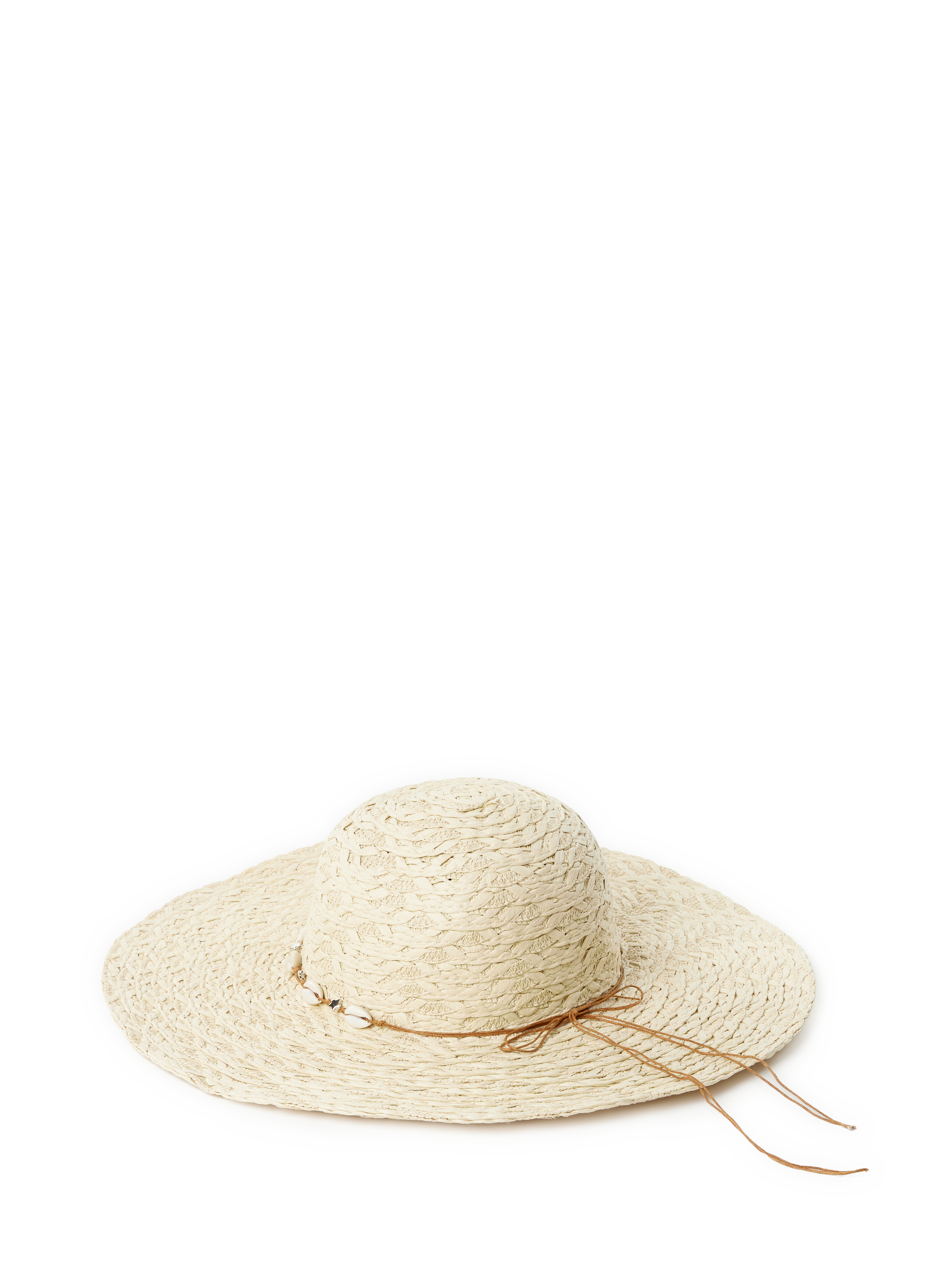 Chapeau de paille AU PRINTEMPS PARIS Beige