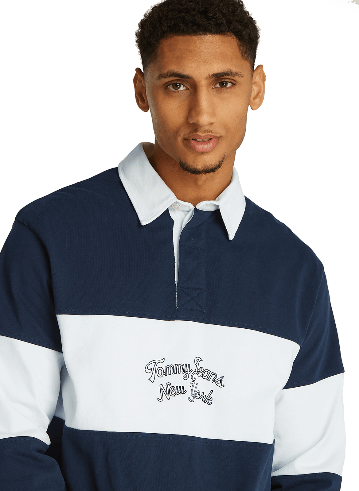 Polo de rugby en coton  TOMMY HILFIGER Multicolore