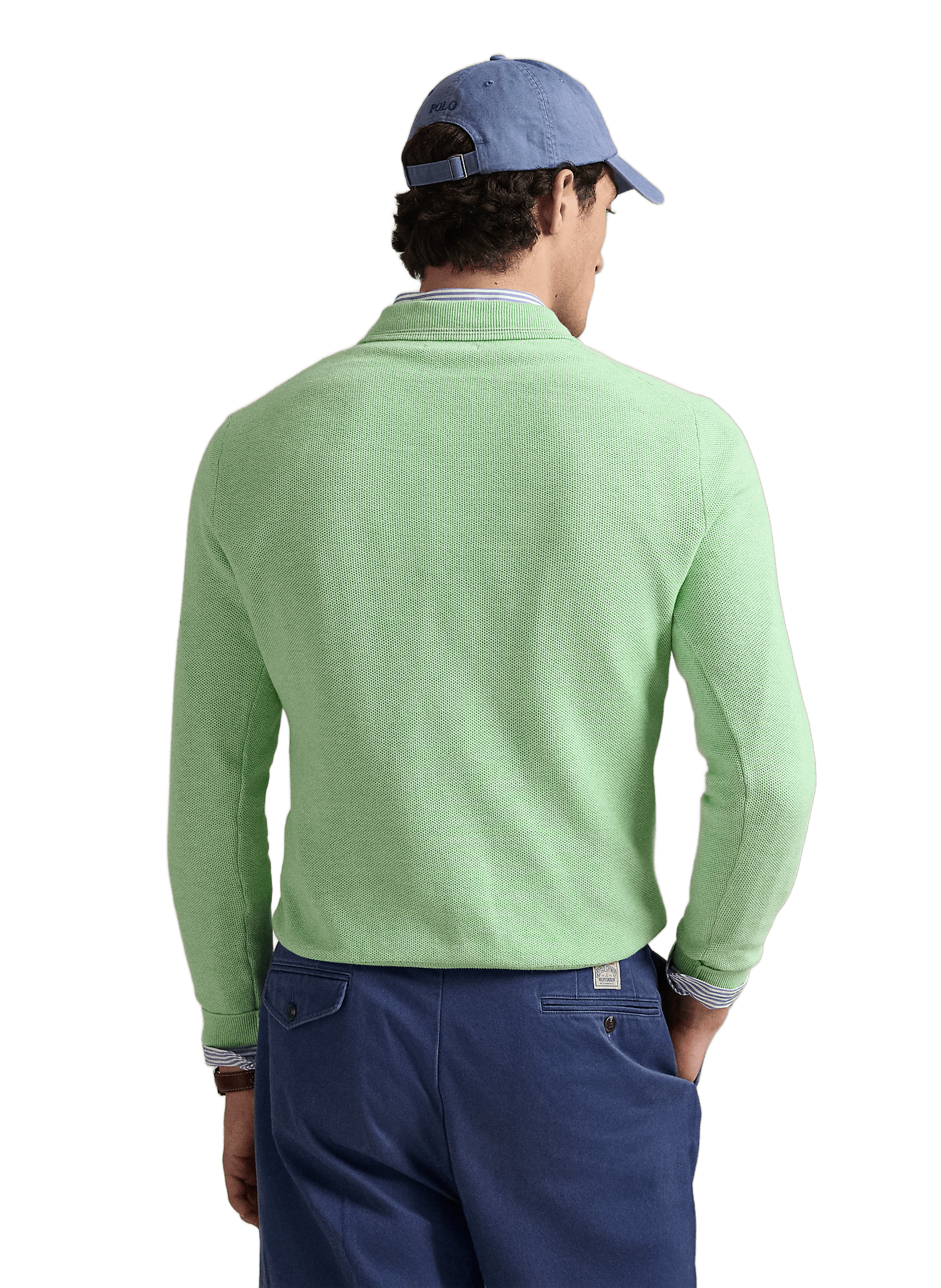 Cotton high-neck jumper POLO RALPH LAUREN Green