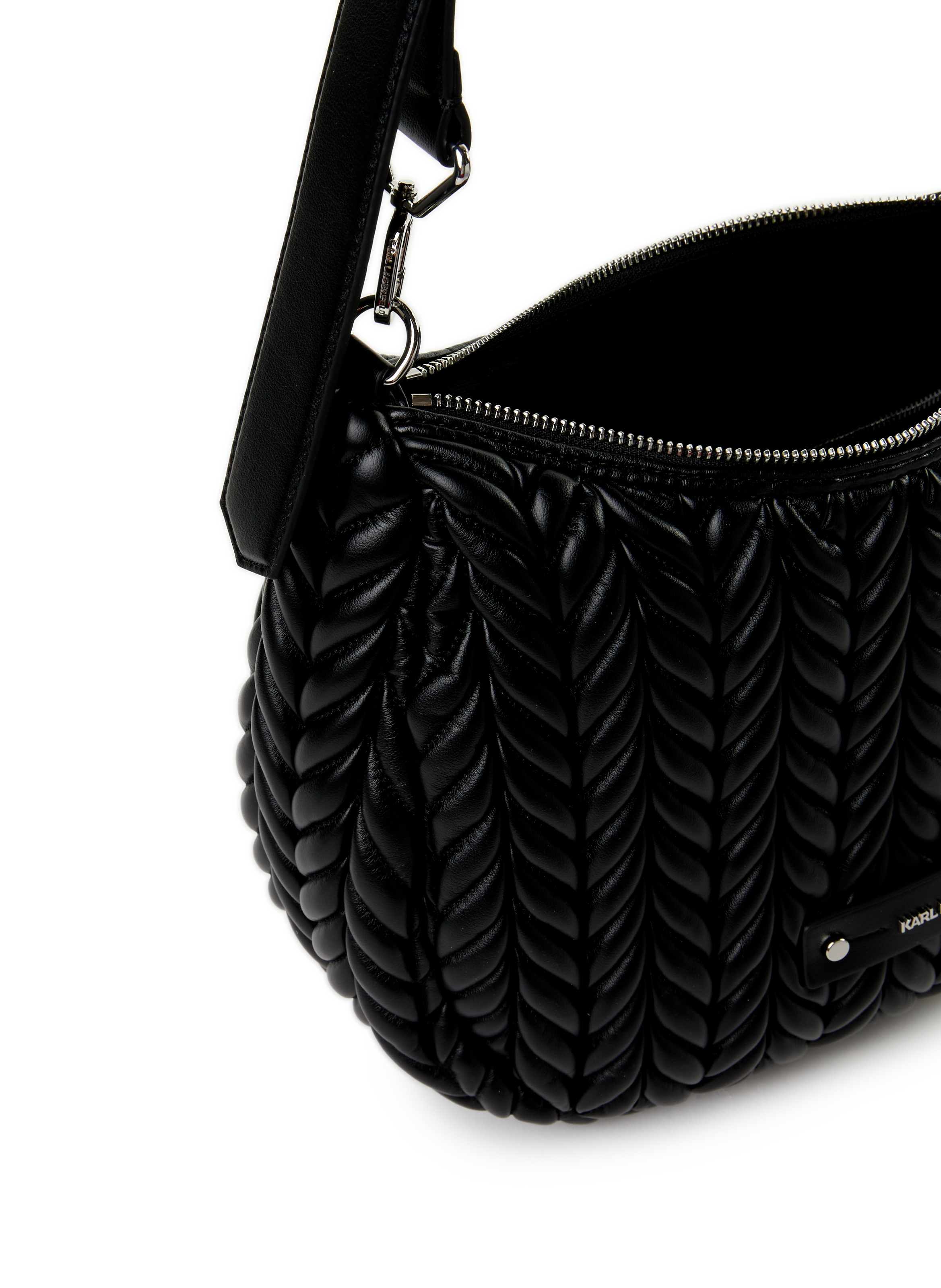 Sac à main K/Wave Hobo KARL LAGERFELD Noir