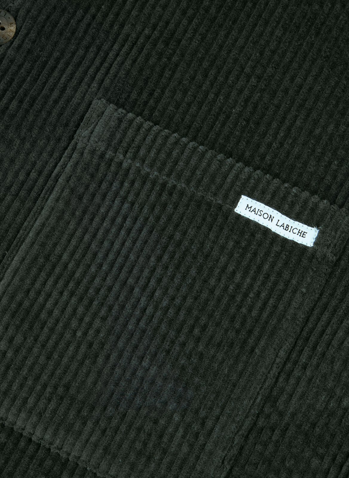 Surchemise Monge en velours côtelé de coton MAISON LABICHE Rose