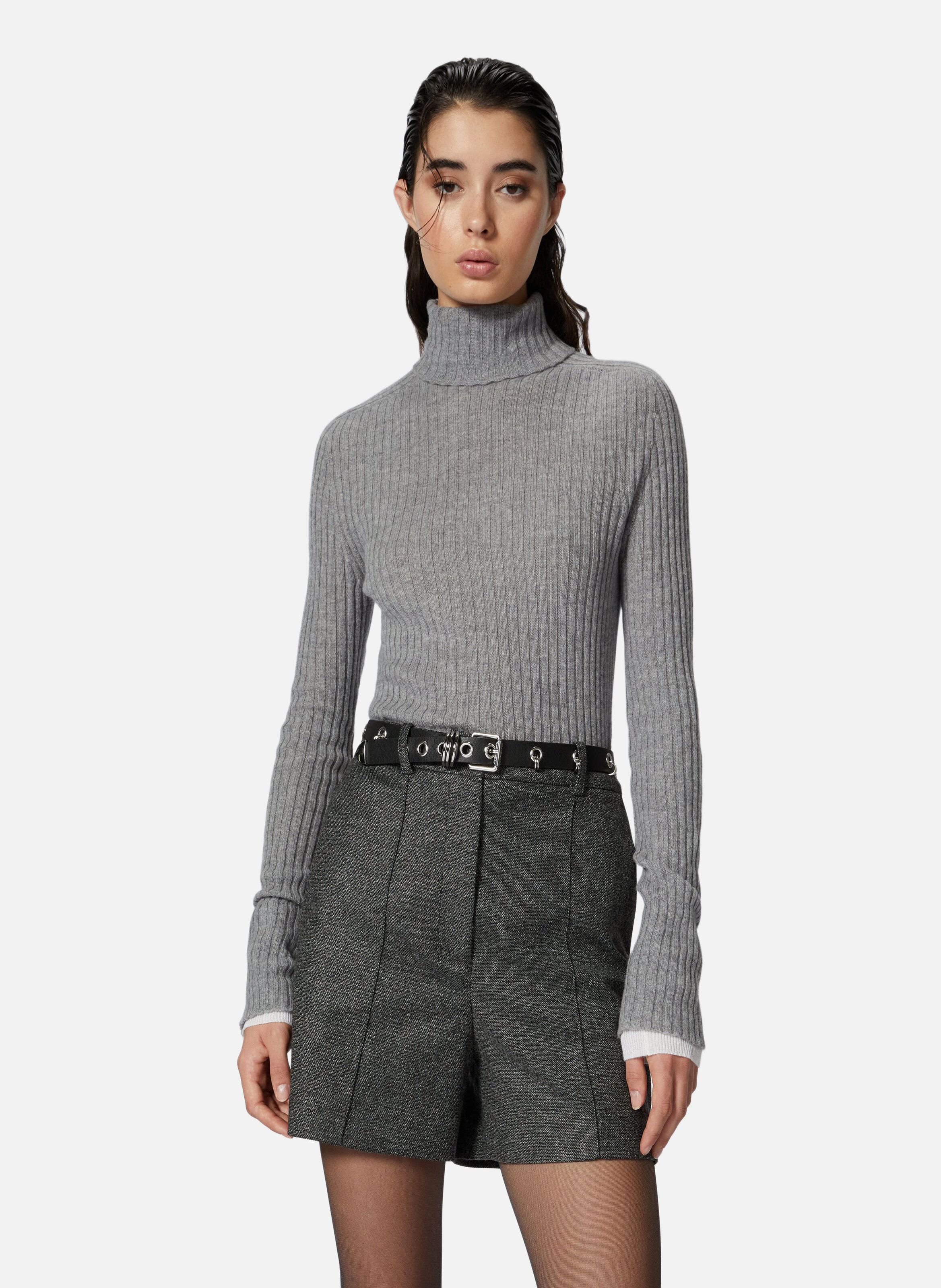 Bottines en re-nylon et cuir PRADA Noir