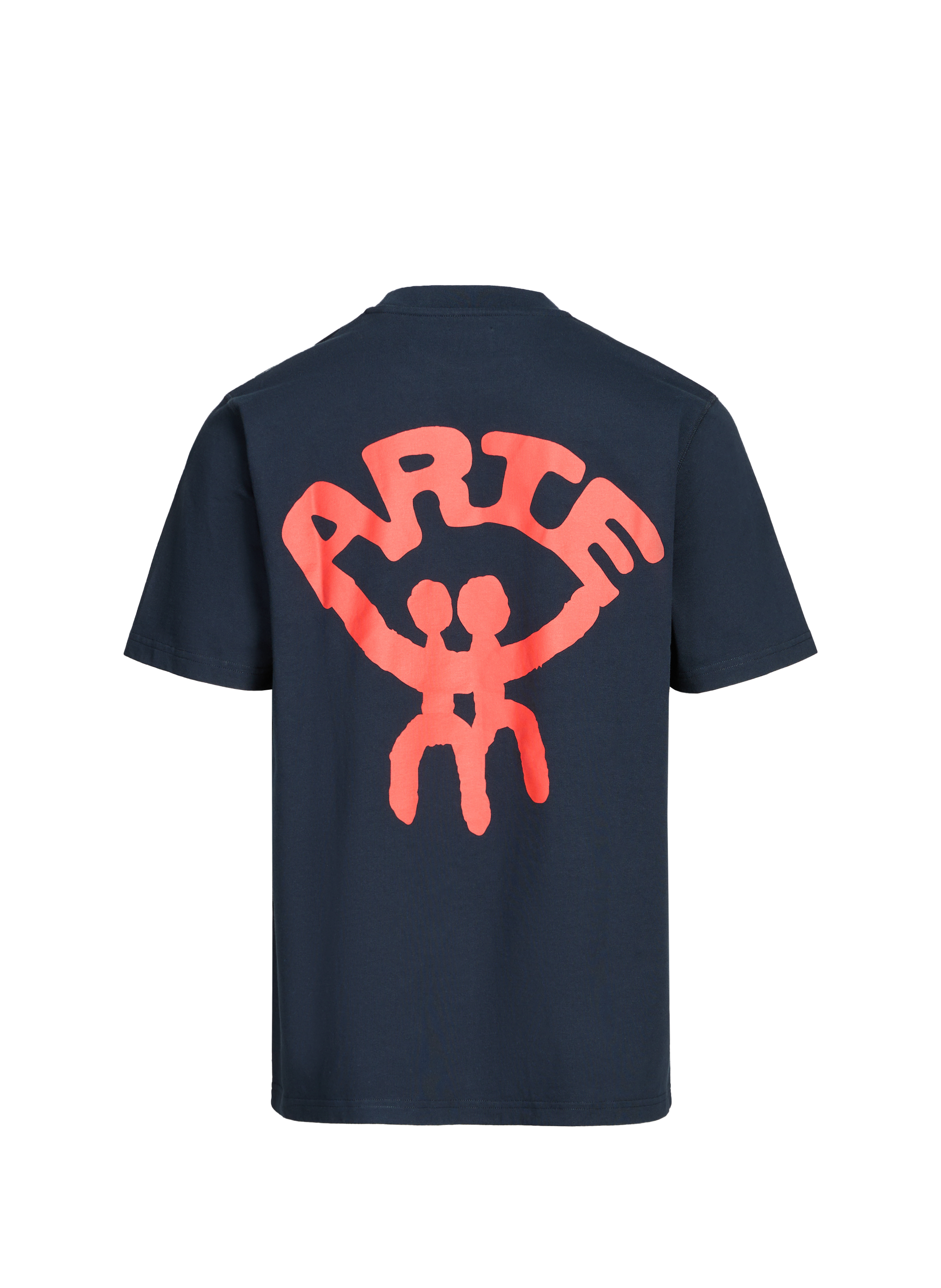 Oversized printed cotton T-shirt ARTE ANTWERP Blue