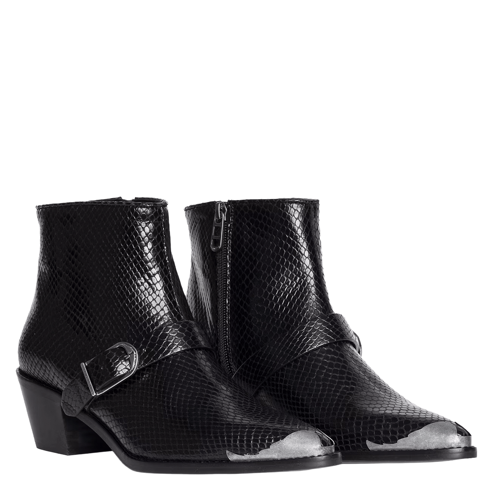 Bottines en cuir tylow ZADIG&VOLTAIRE Noir