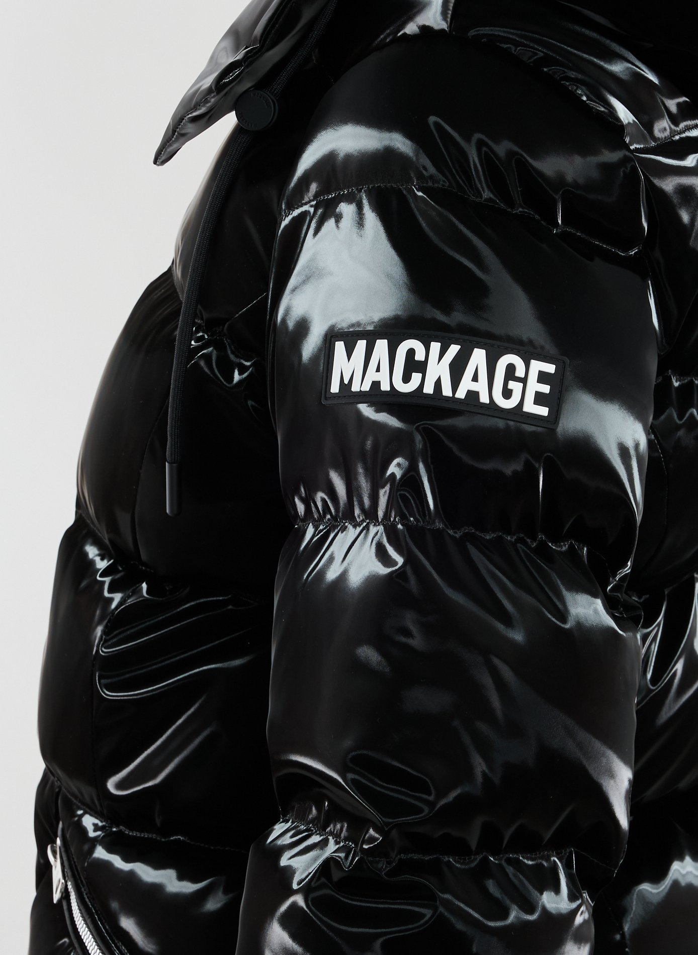 Veste matelassée à capuche MACKAGE Noir