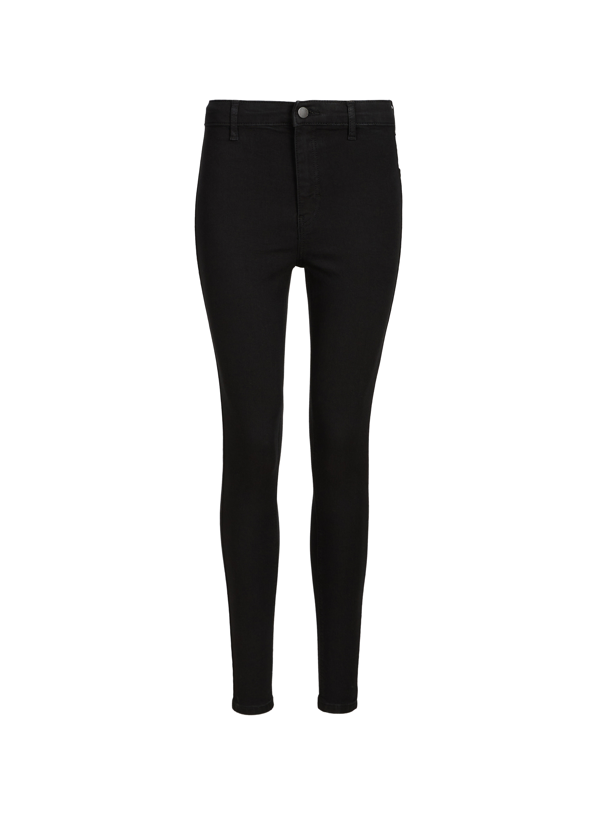 Jean slim en coton mélangé TOPSHOP Bleu