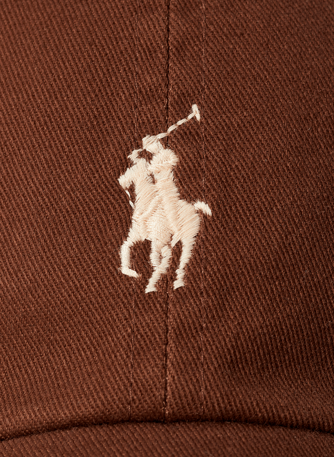 Casquette en coton POLO RALPH LAUREN Marron