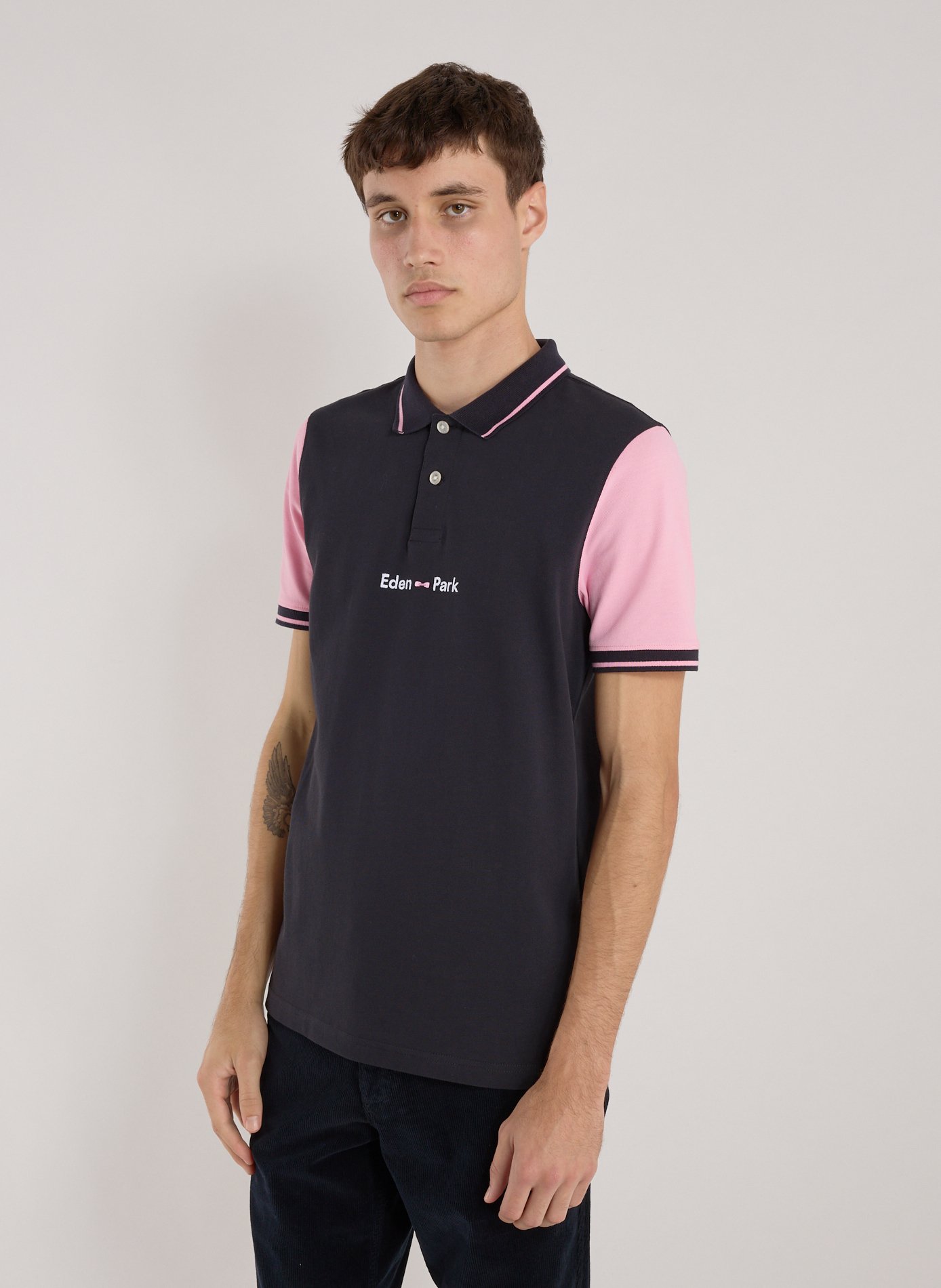 EDEN PARK Polo en coton Bleu