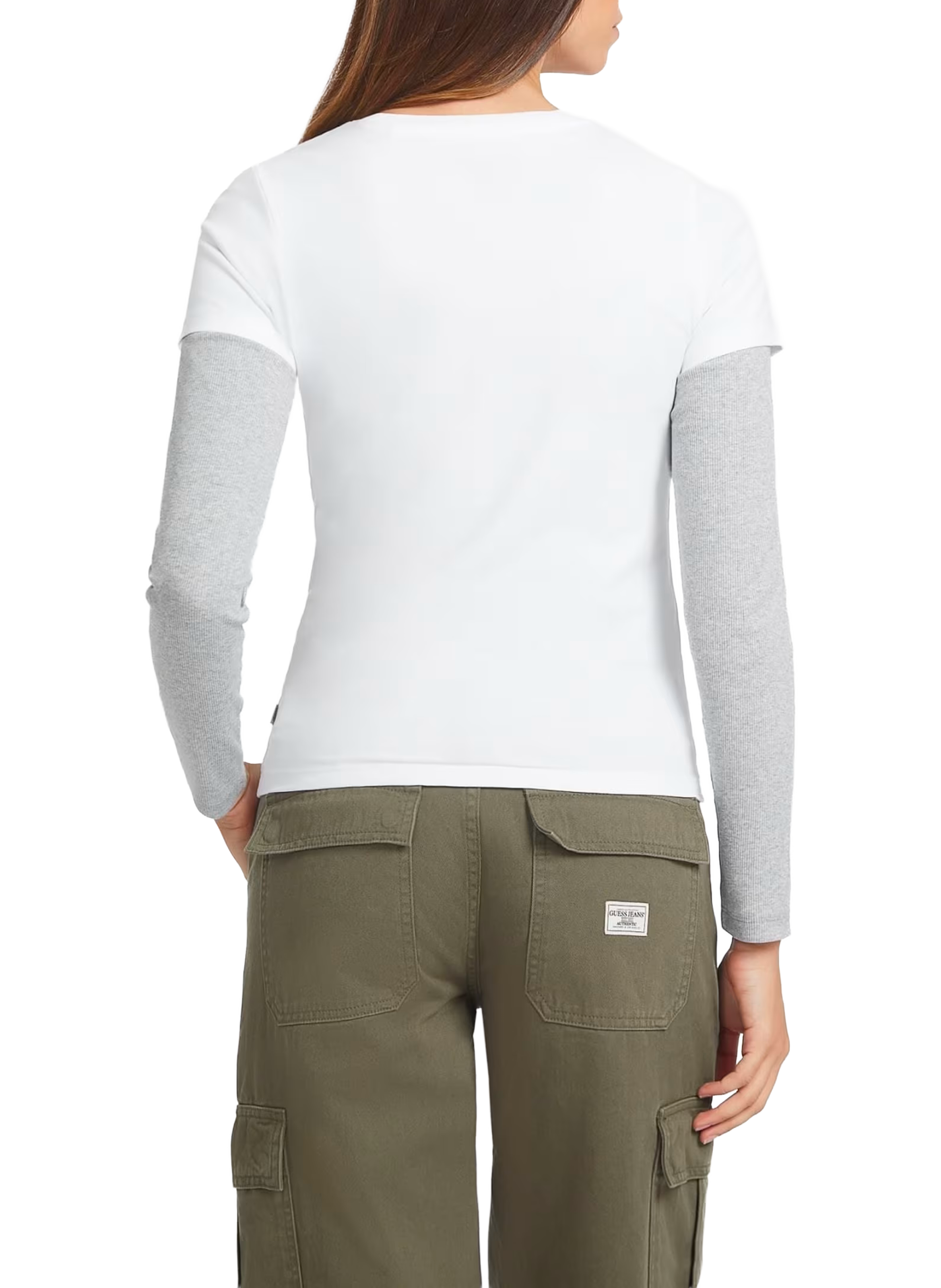 T-shirt en coton  GUESS Blanc