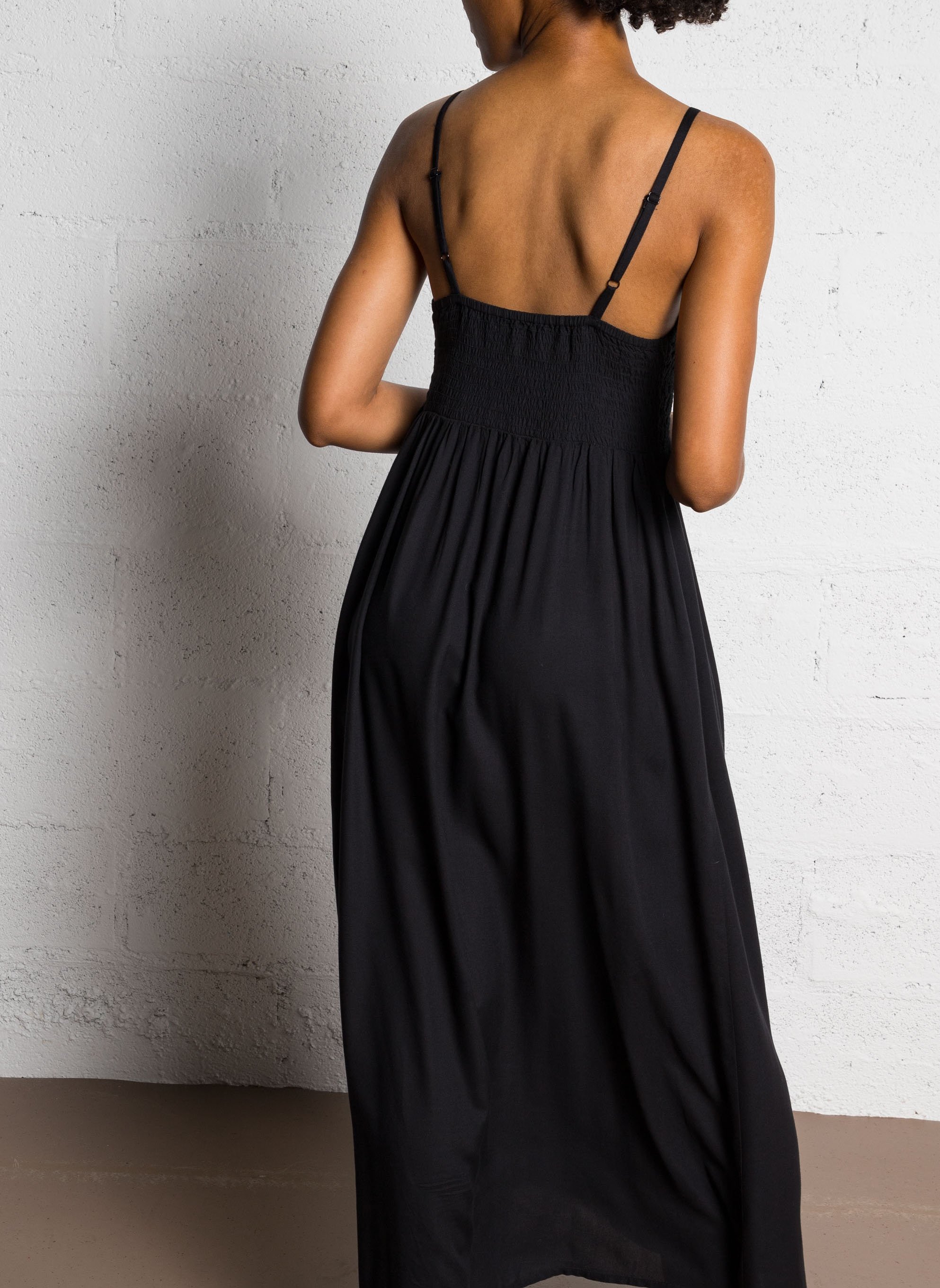 Robe évasée avec macramé maeline MAISON 123 Noir