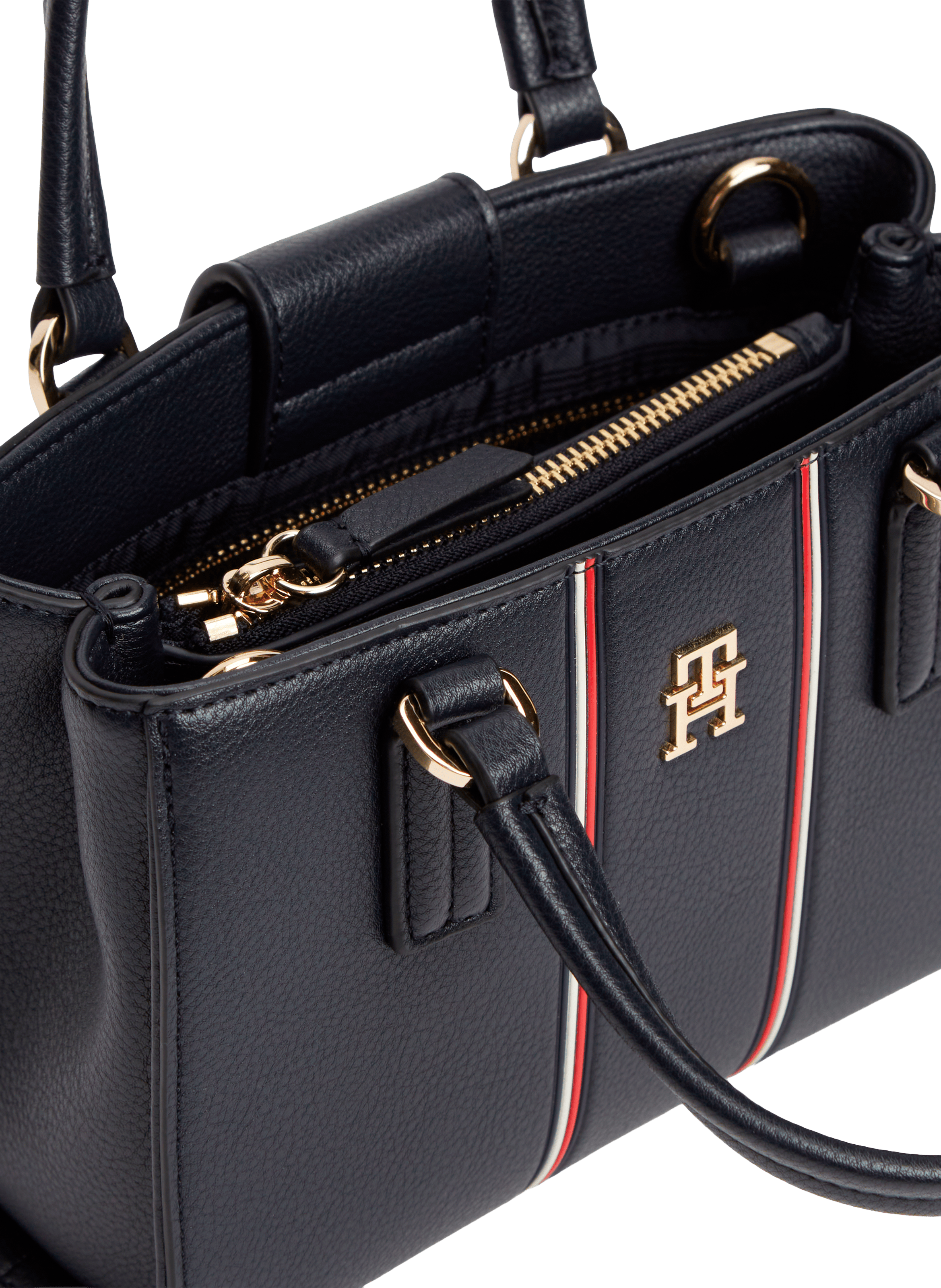 Petit sac bandoulière à rayures  TOMMY HILFIGER Bleu