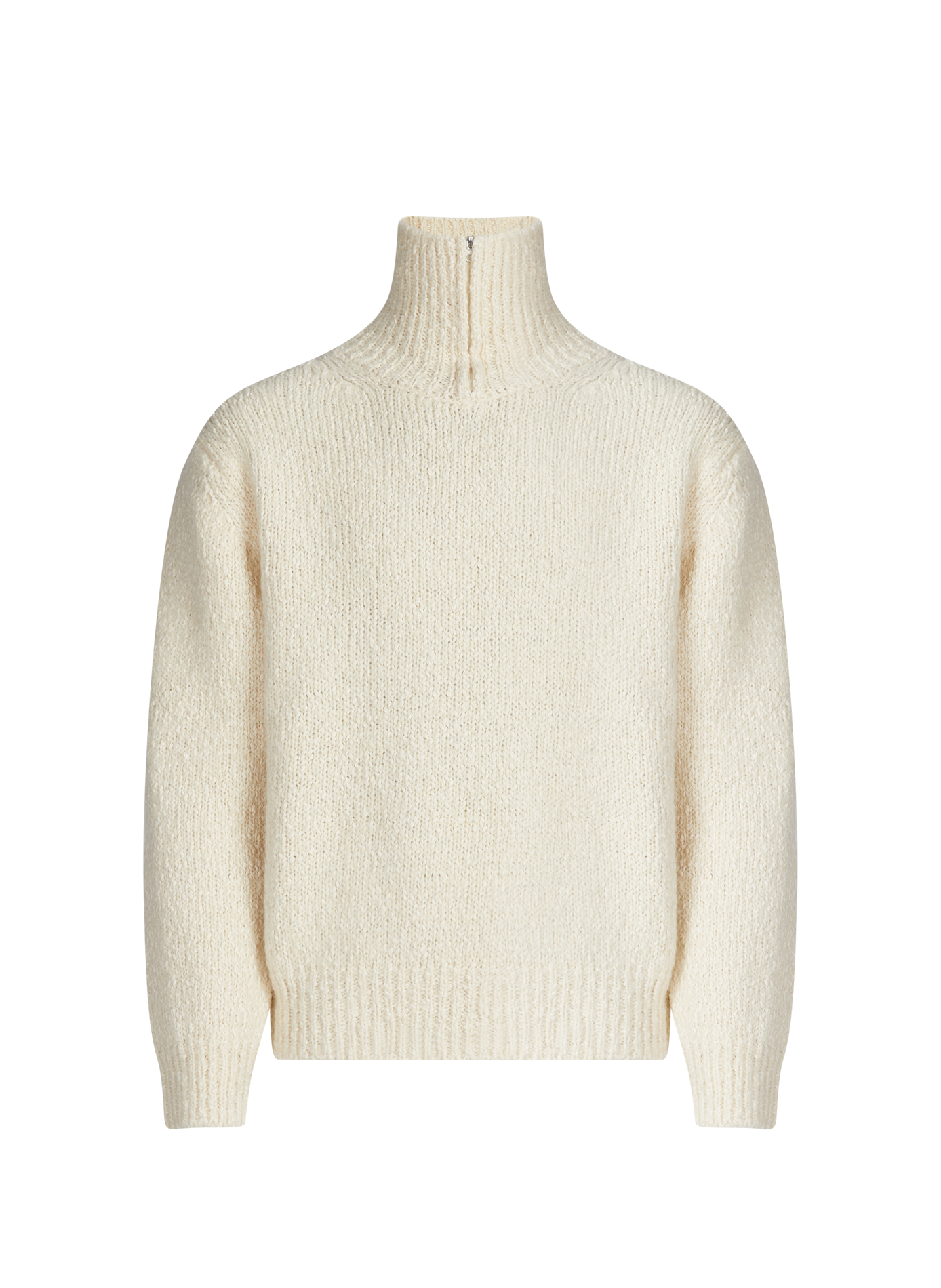 High-neck jumper AMOMENTO Beige