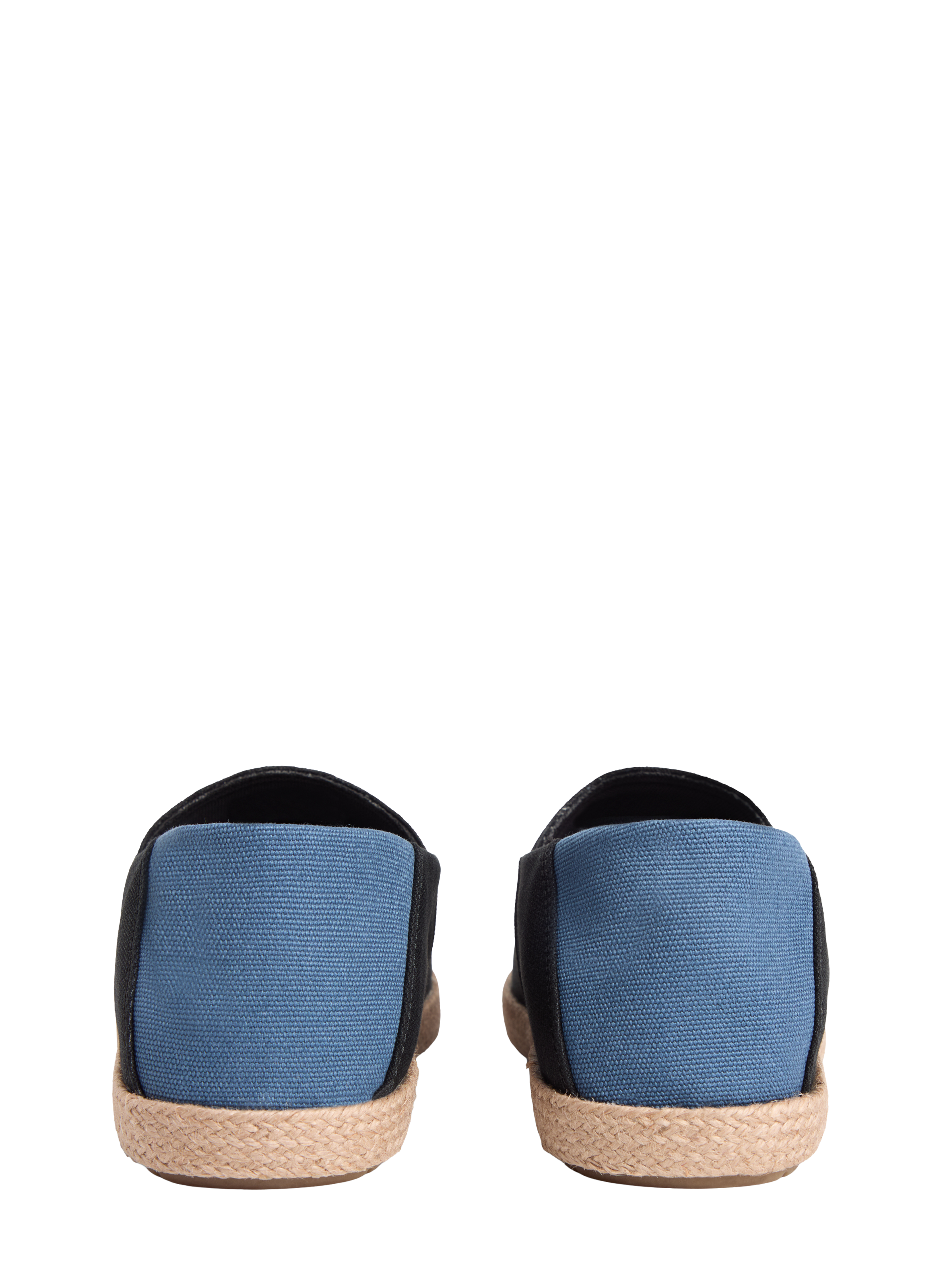 Cotton logo espadrilles TOMMY HILFIGER Black