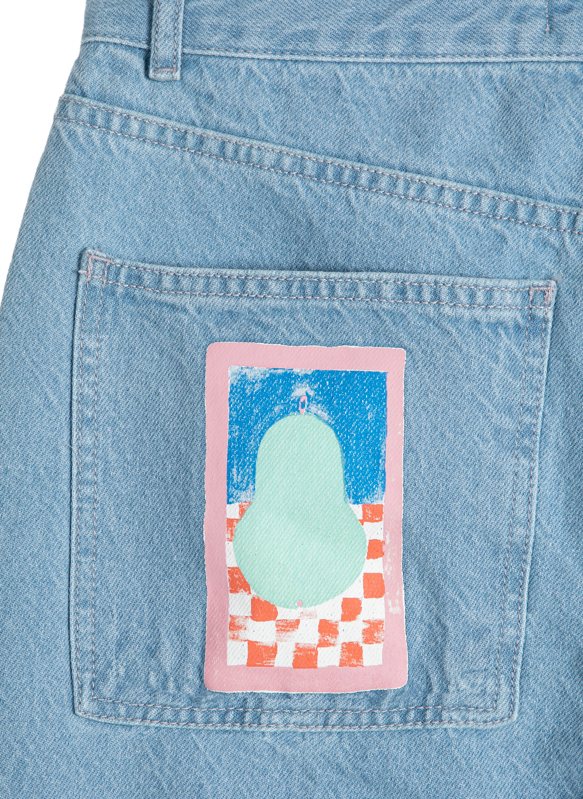 High-waisted trousers Simple pear BOBO CHOSES Blue