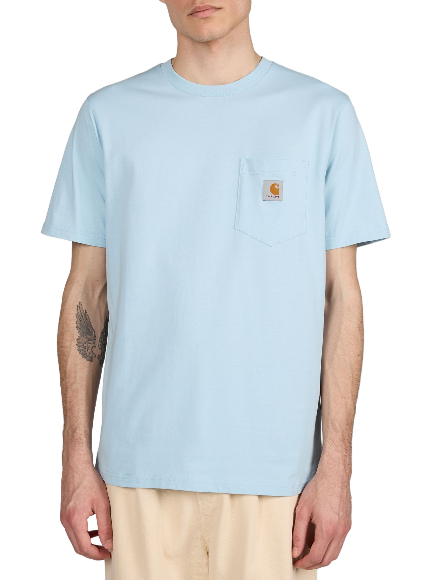 Maglietta a maniche corte in cotone CARHARTT WIP Blu