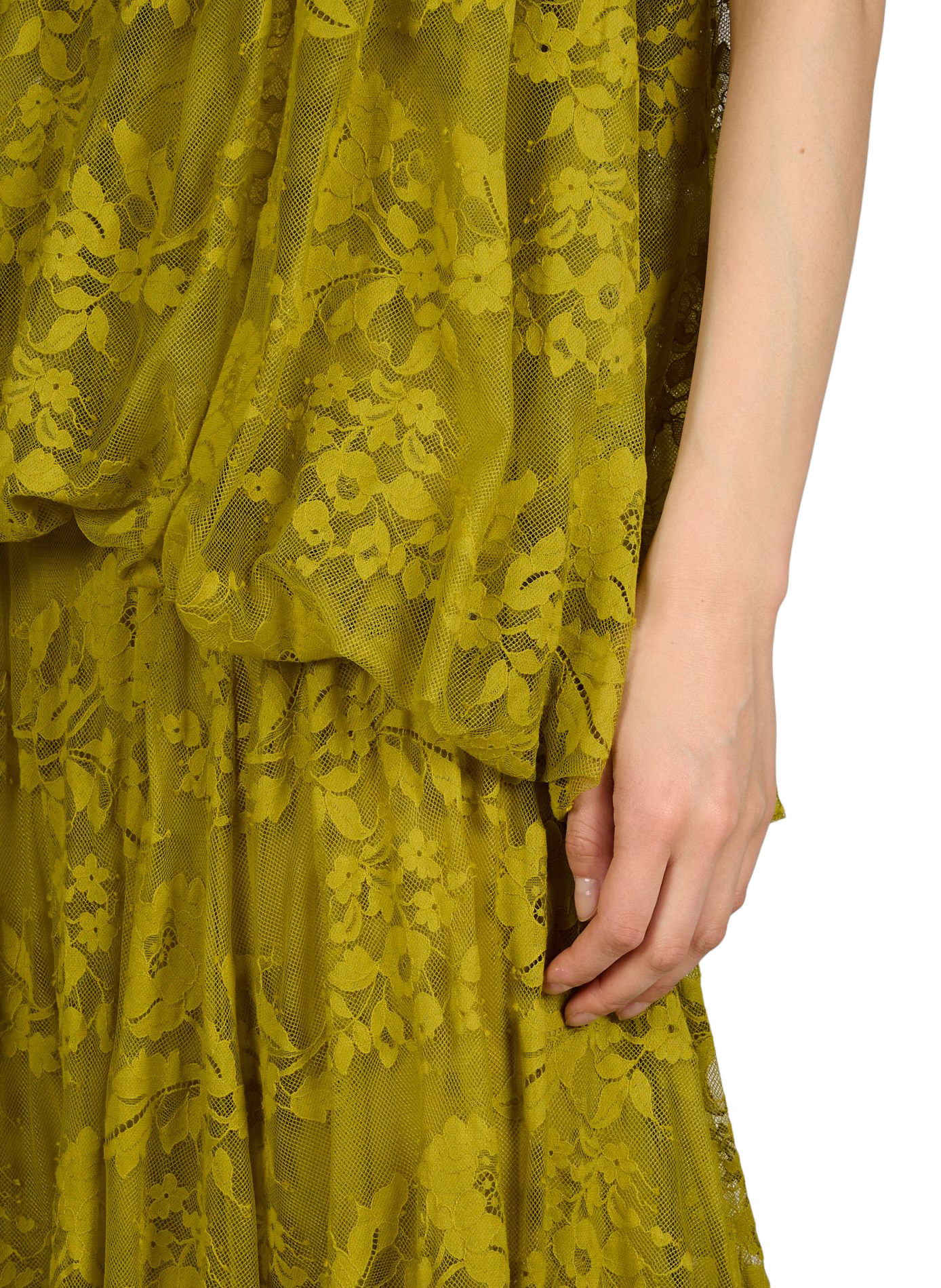 Robe bandeau en dentelle Luna ZIMMERMANN Vert