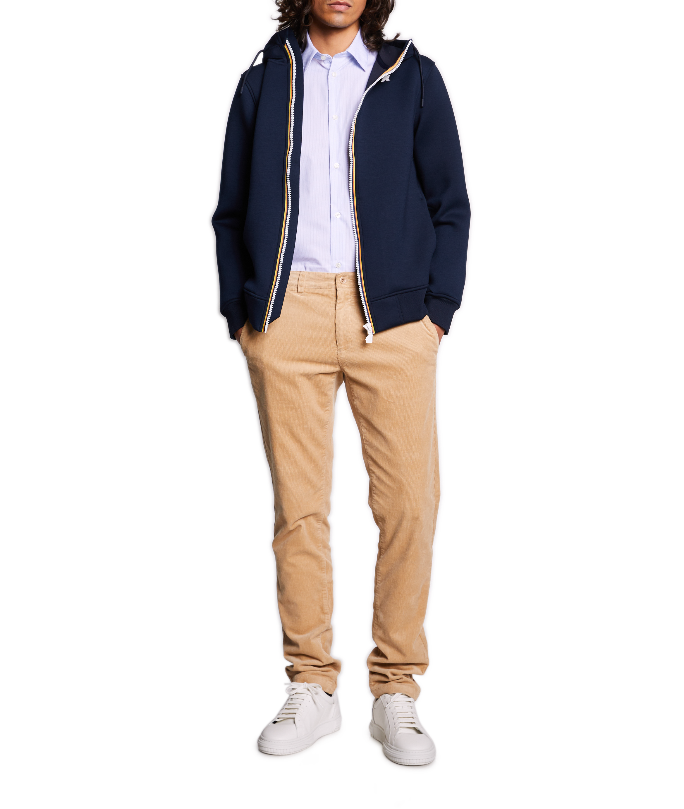 Chemise rayée en coton  AU PRINTEMPS PARIS Bleu