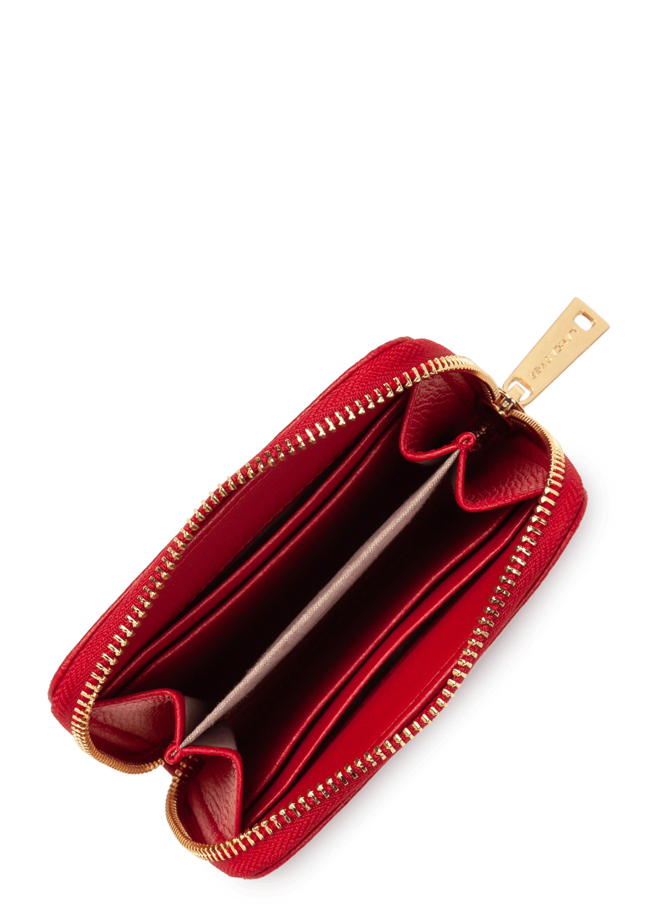 Portefeuille - sierra pm LANCASTER Rouge