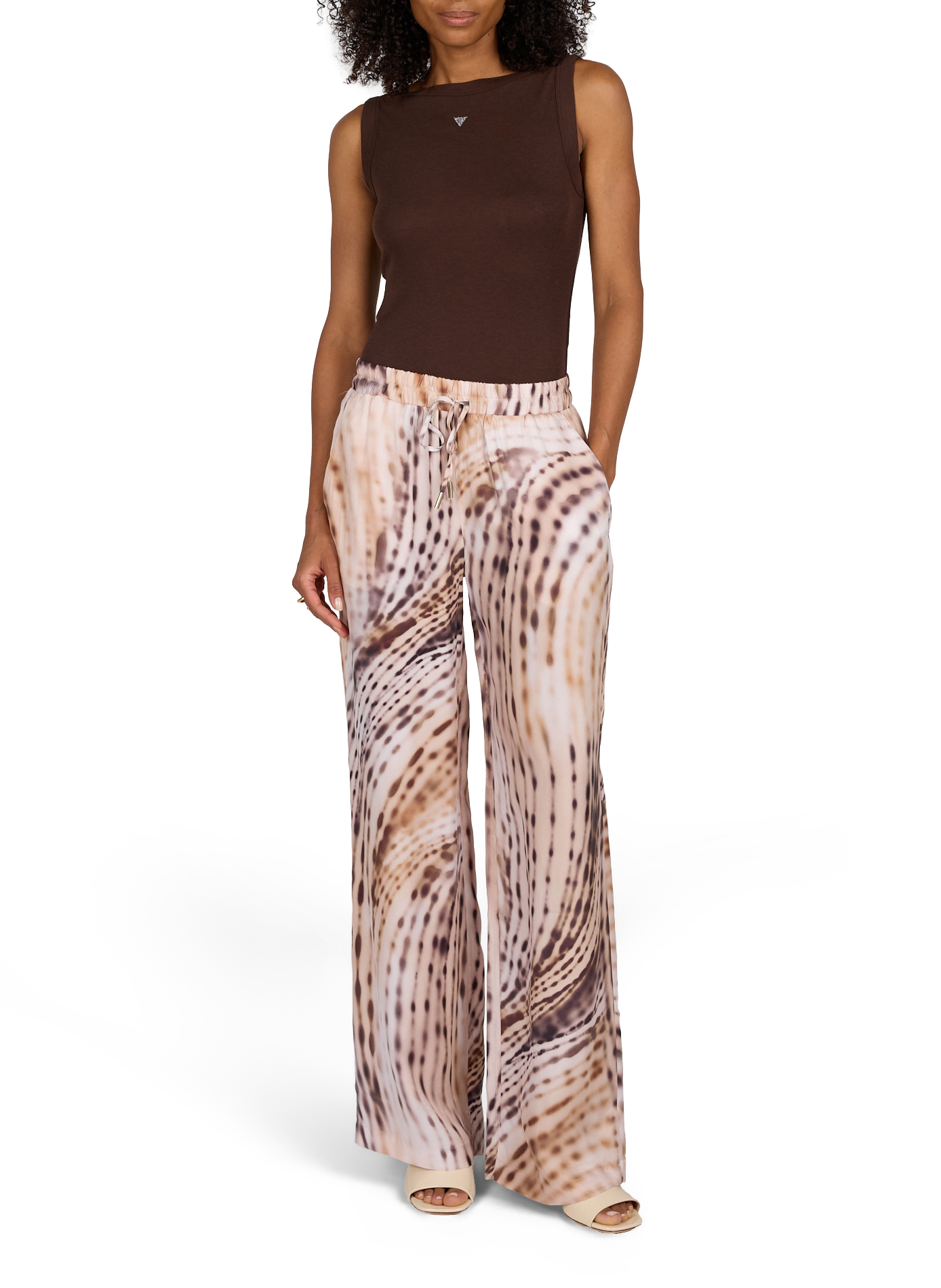 Logo-Top GUESS Braun