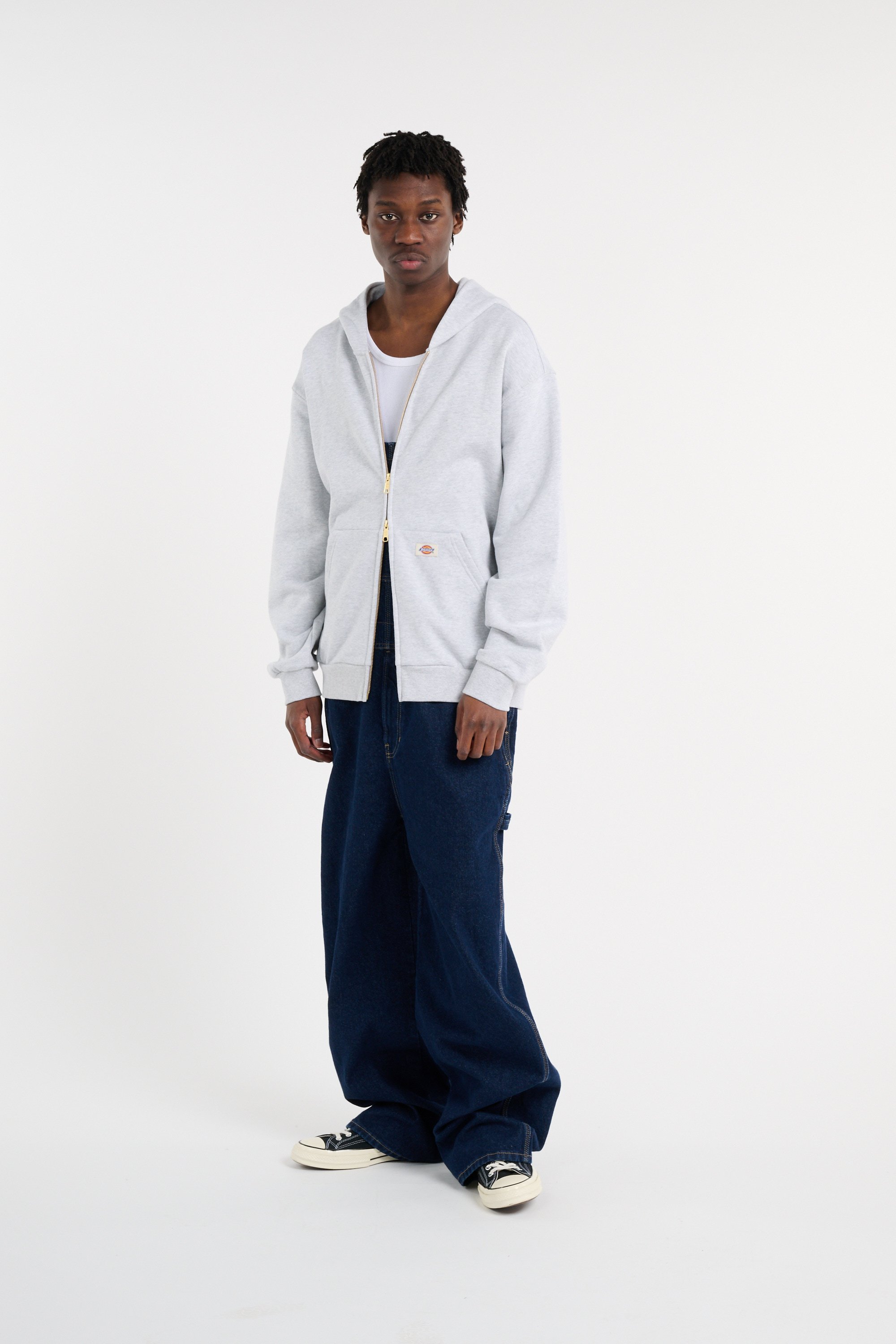 Hoodie zippé fostoria fz hoodie DICKIES Gris
