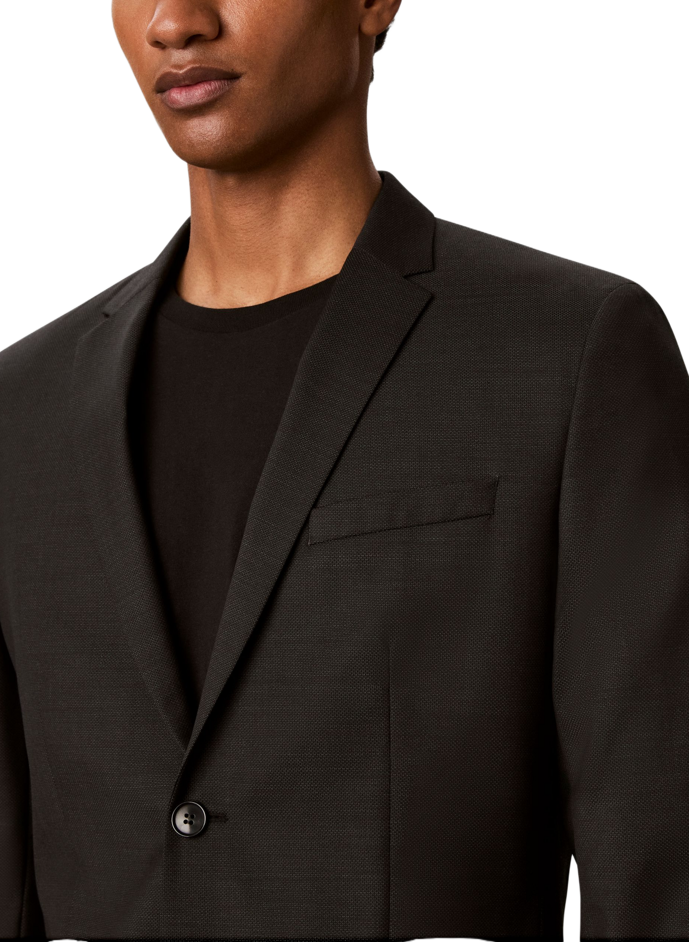 Gerader Wollblazer CALVIN KLEIN Grau