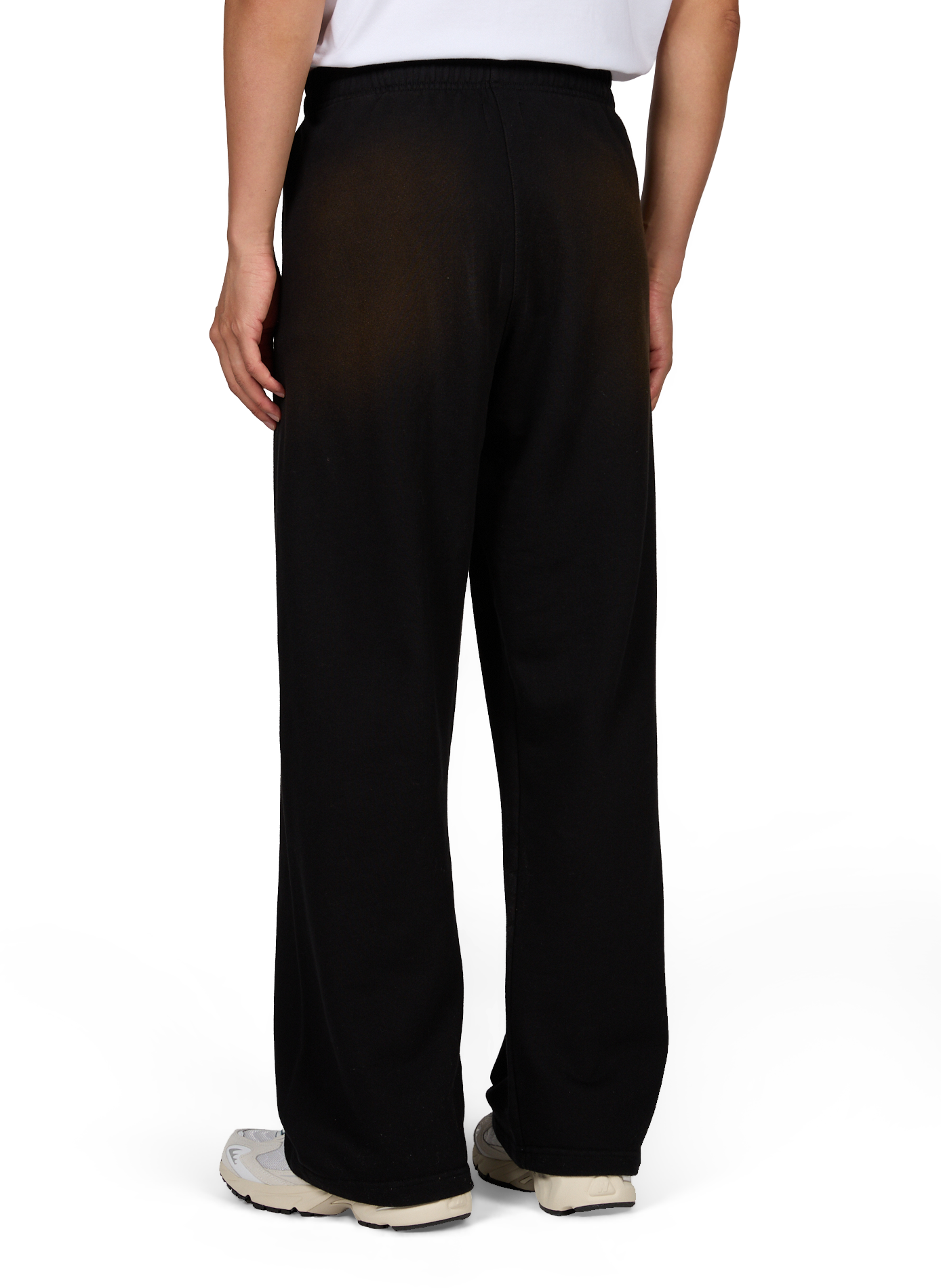 Pantalon droit en coton ARTE ANTWERP Noir