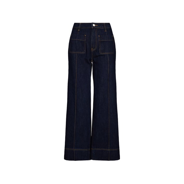 Jean flare Rick taille haute en coton Jean flare Rick taille haute en coton