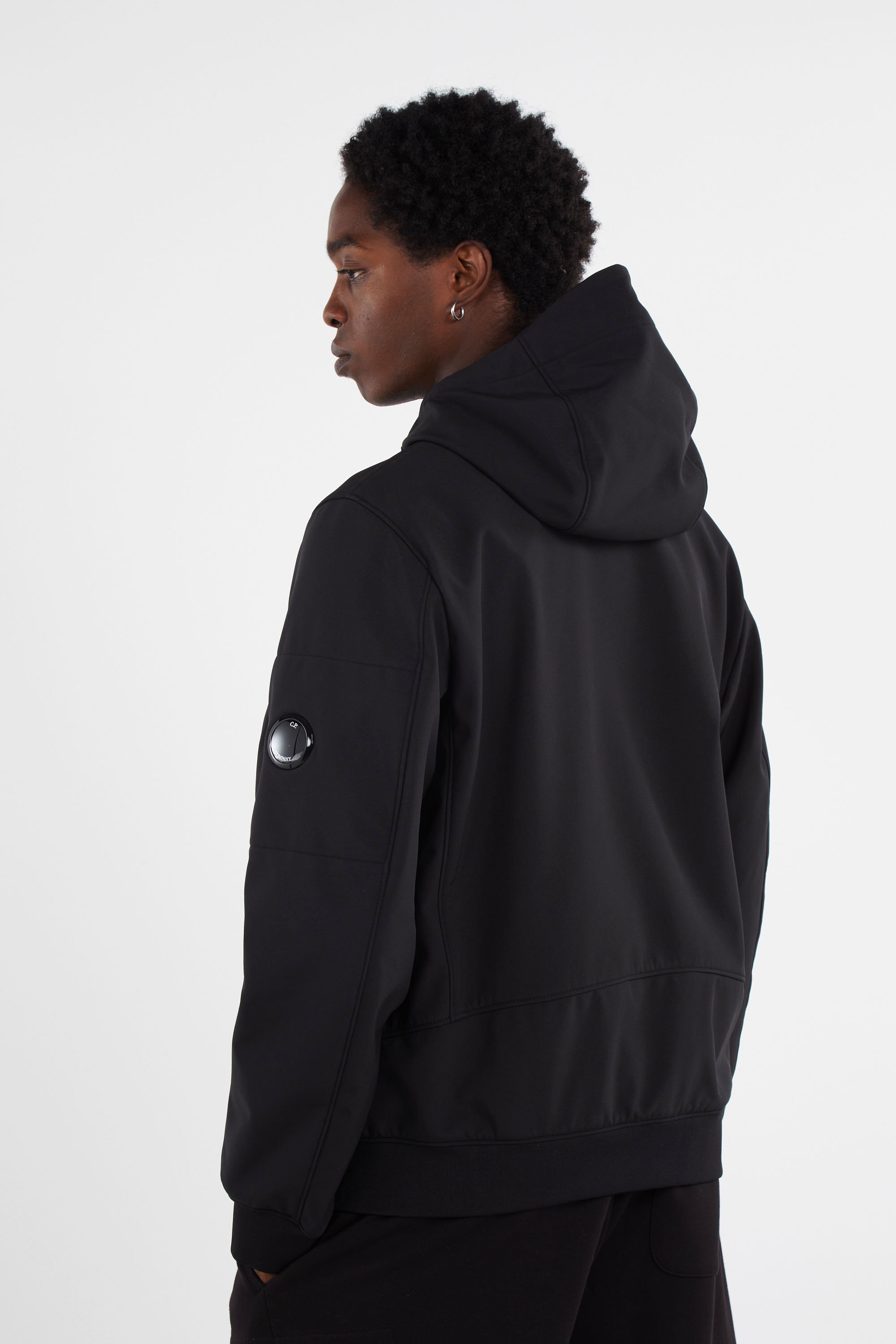 Veste outerwear medium jacket in cp shell - r CP COMPANY Noir