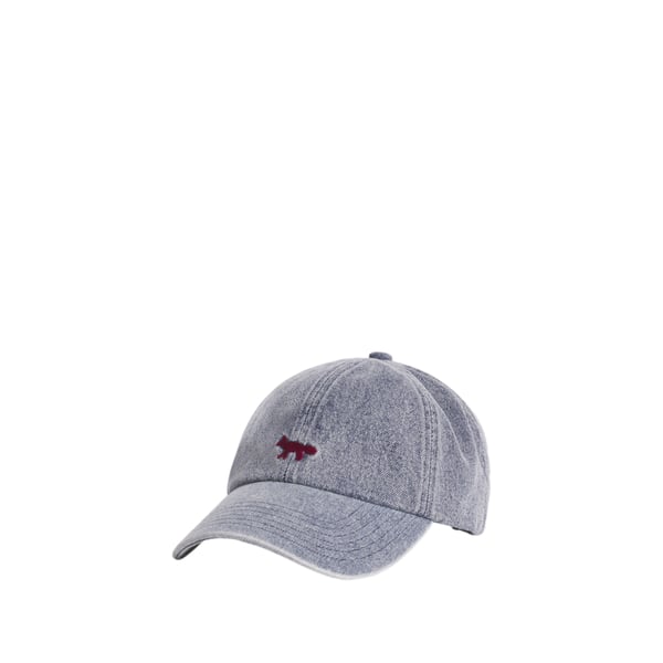 Casquette denim en coton mélangé Casquette denim en coton mélangé