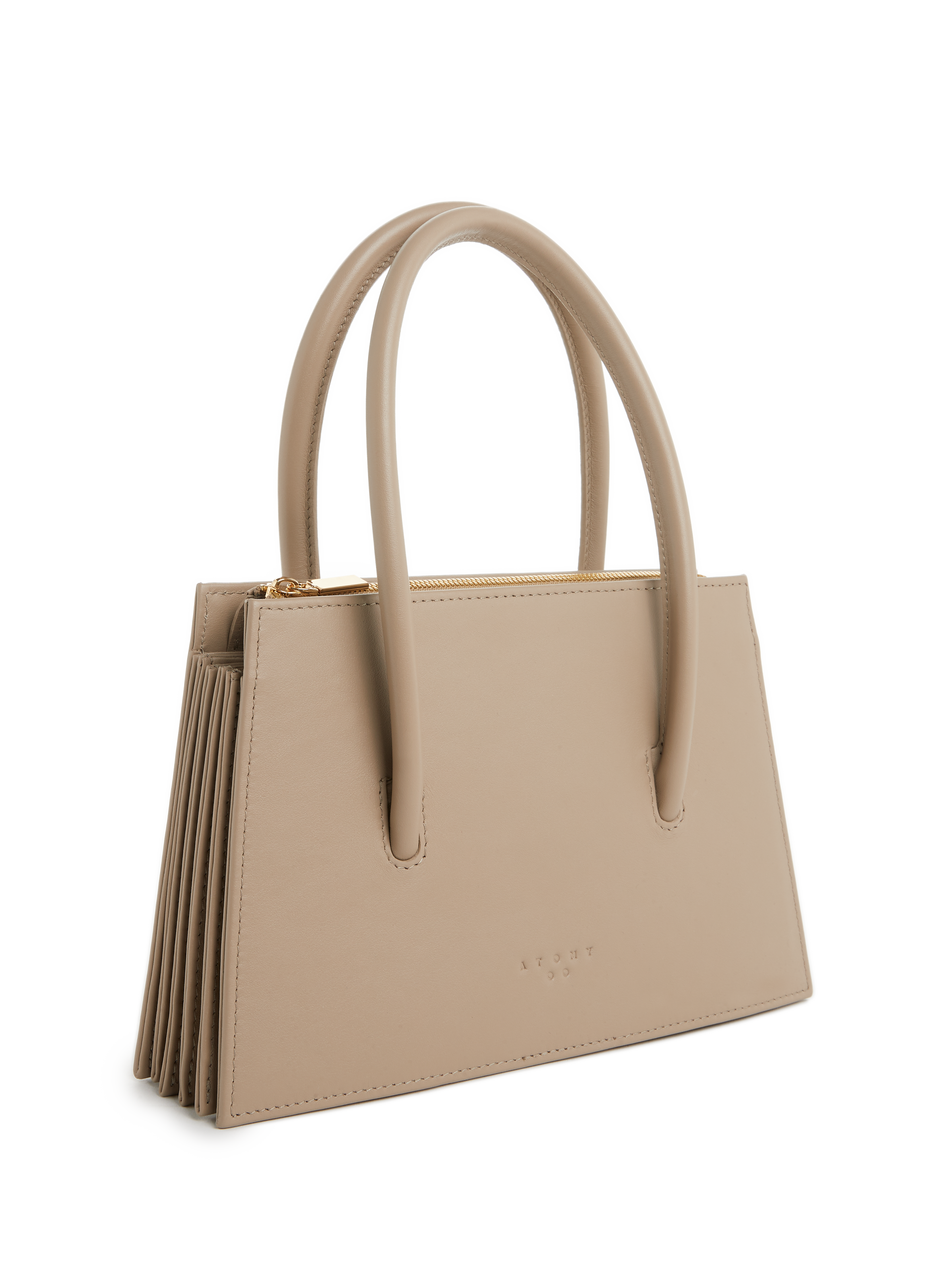 Sac à main Melody en cuir ATOMY Beige