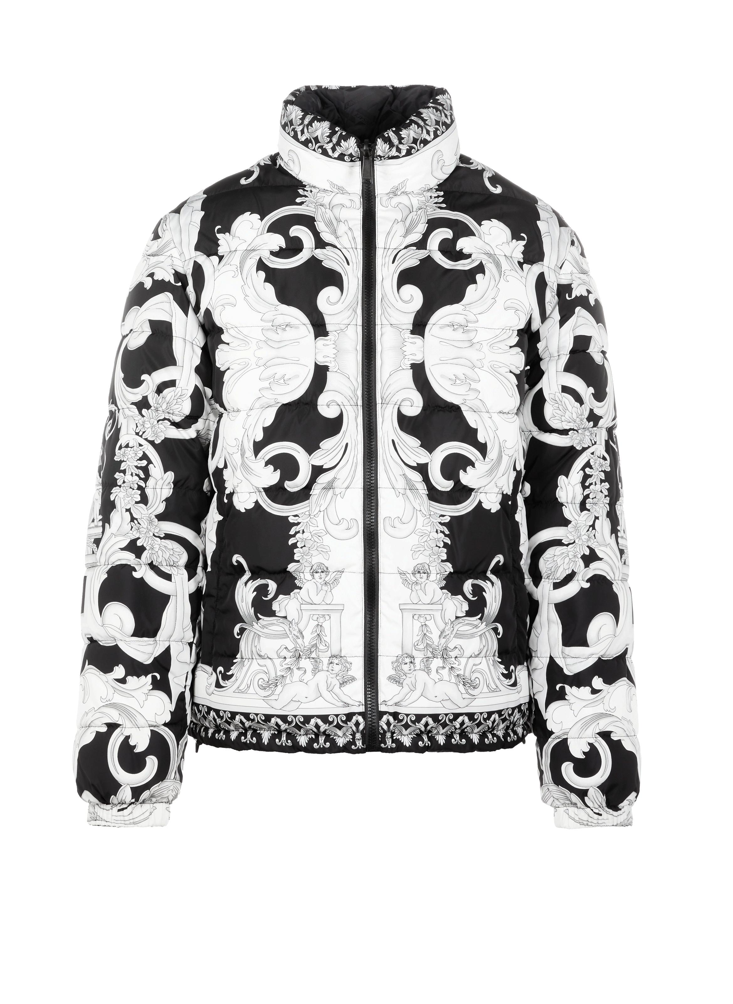 Doudoune avec imprimé emblématique