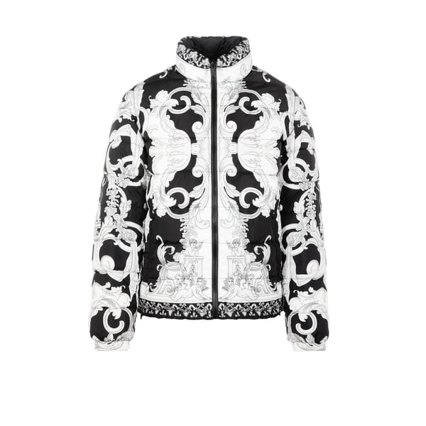 Doudoune avec imprimé emblématique