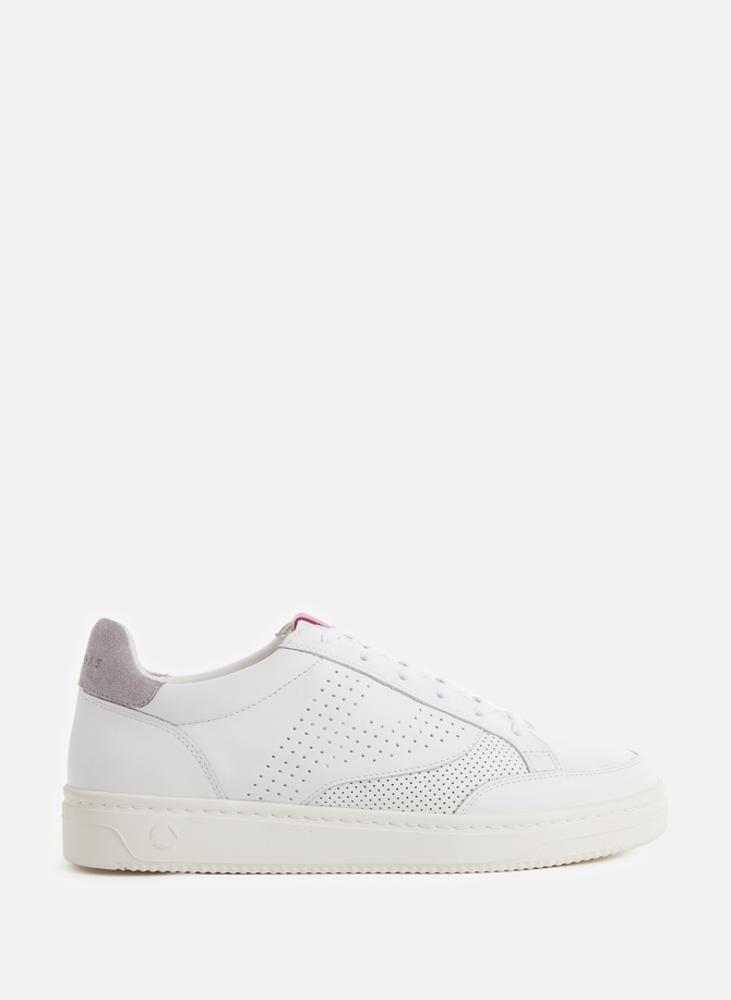 Leather low-top sneakers PATAUGAS