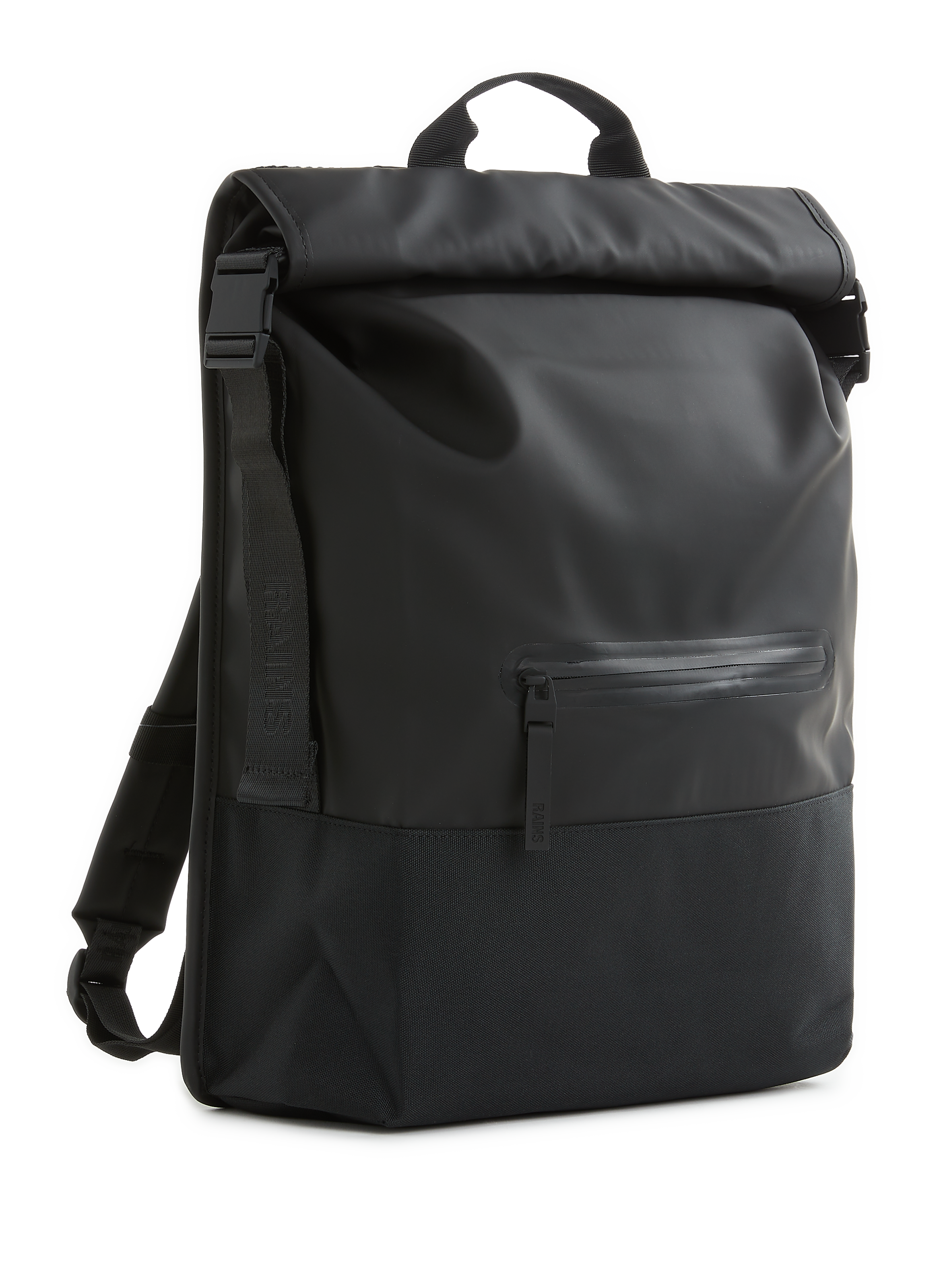 Sac à dos Trail Rolltop RAINS Noir