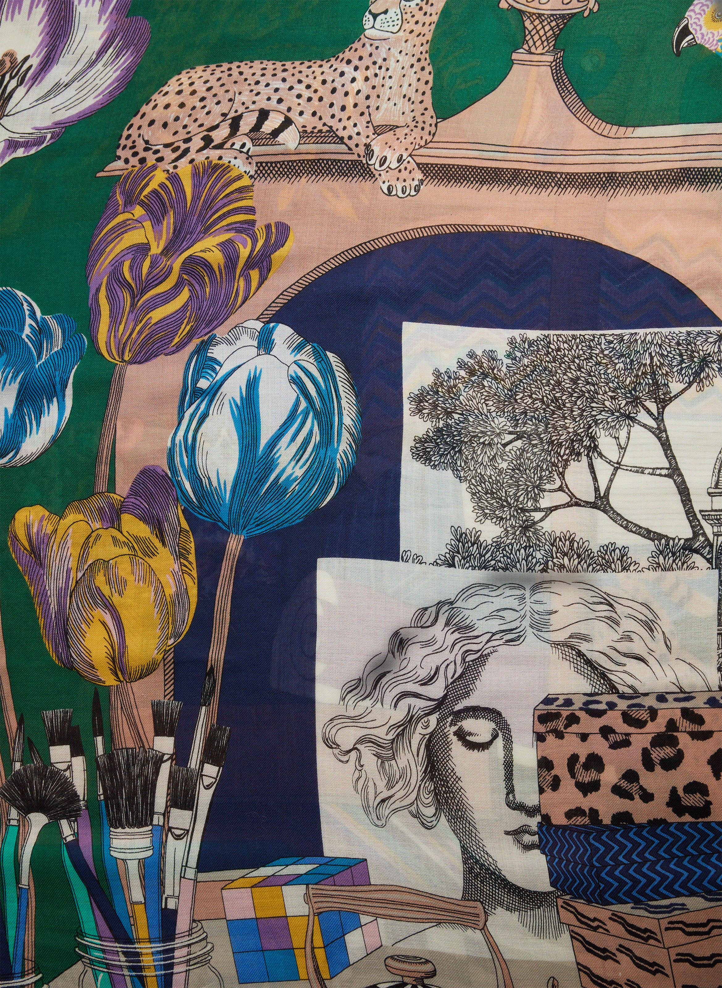 Foulard en soie Atelier