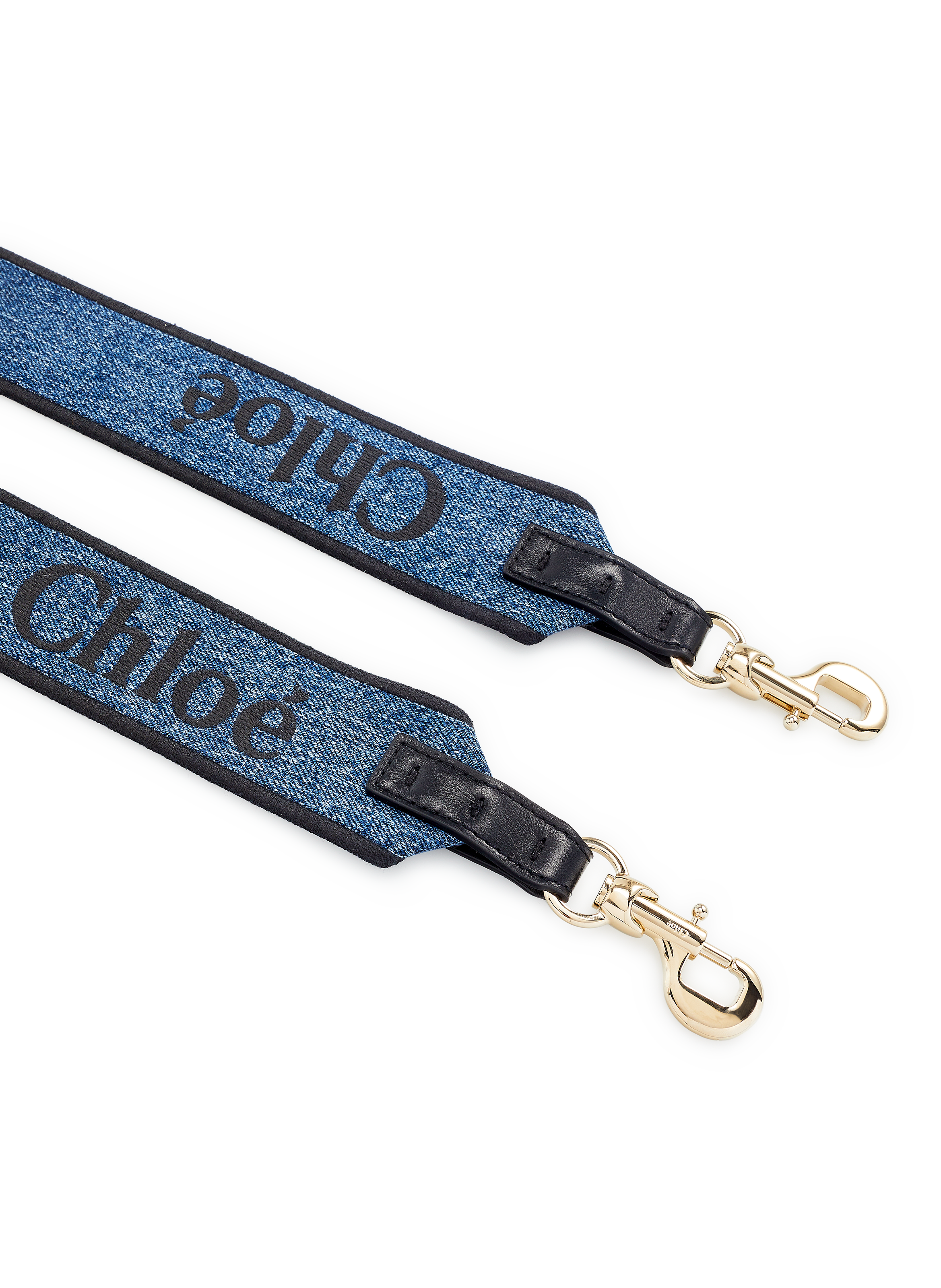 Bandoulière en lin CHLOÉ Bleu