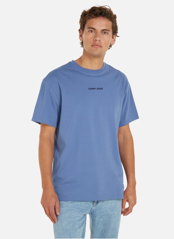 Marl T-shirt Blue by TOMMY HILFIGER TOMMY HILFIGER Marl T-shirt Blue