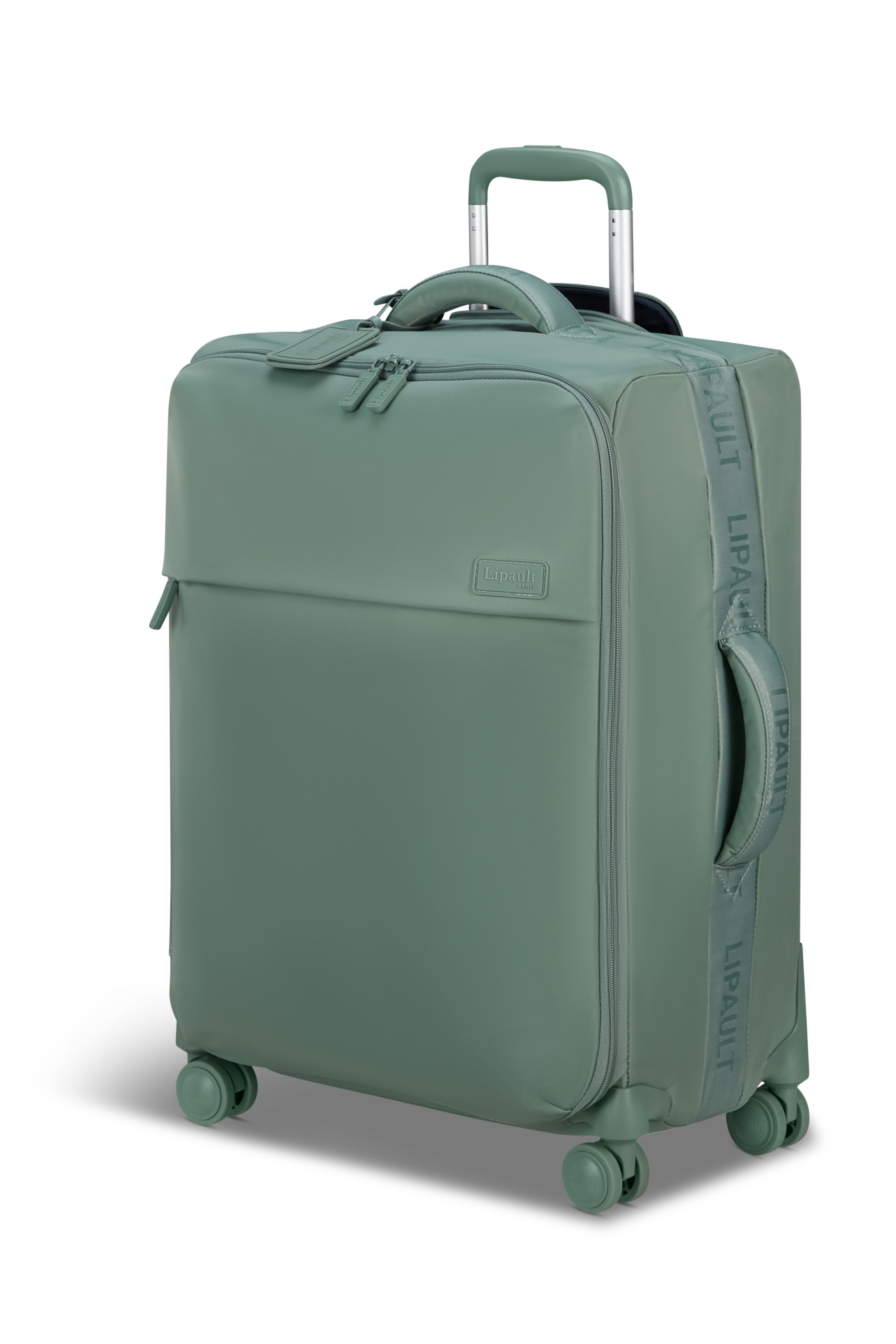 Plume valise 4 roues taille m LIPAULT PARIS Vert