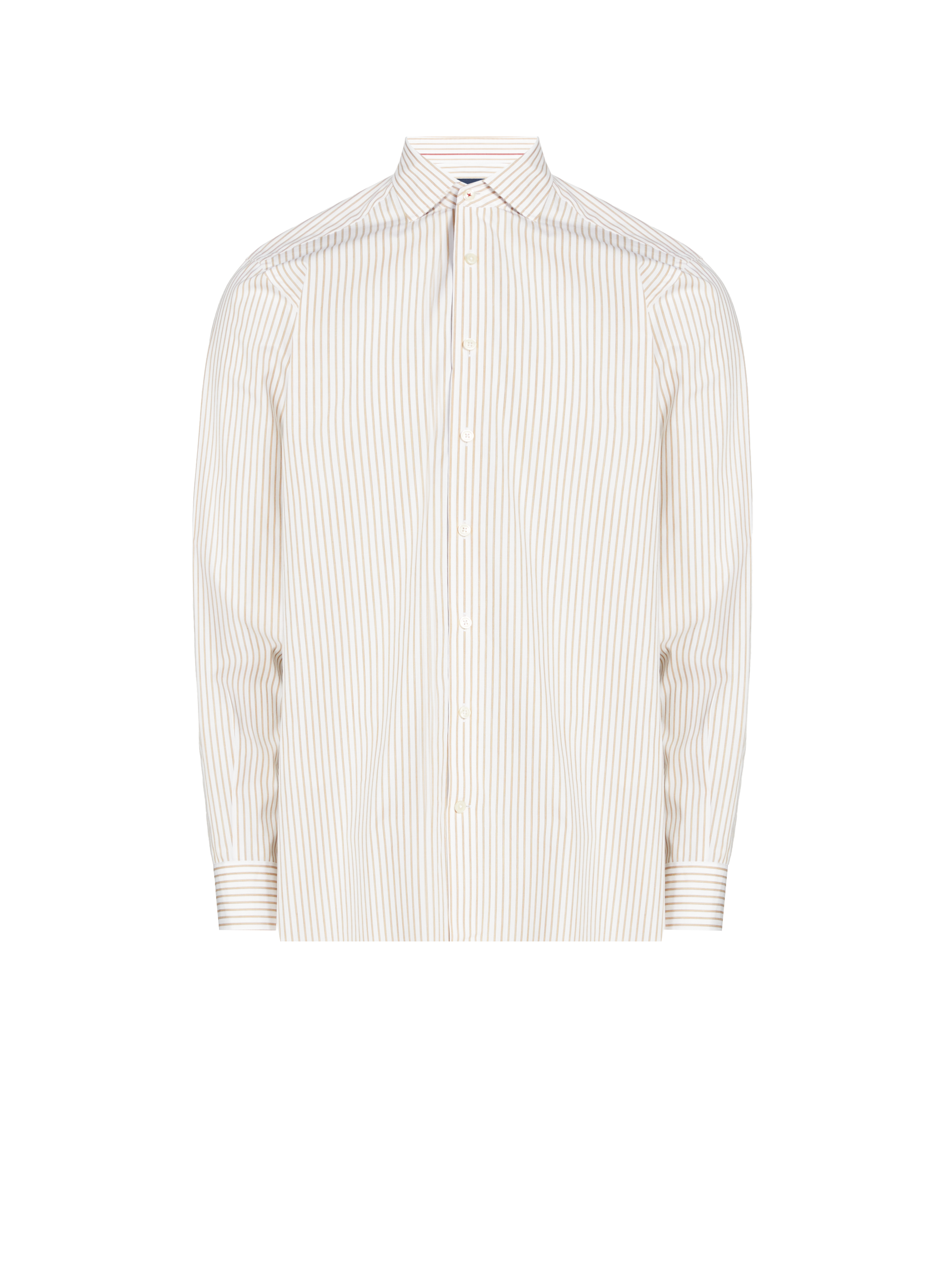 Chemise rayée Melange HACKETT Beige