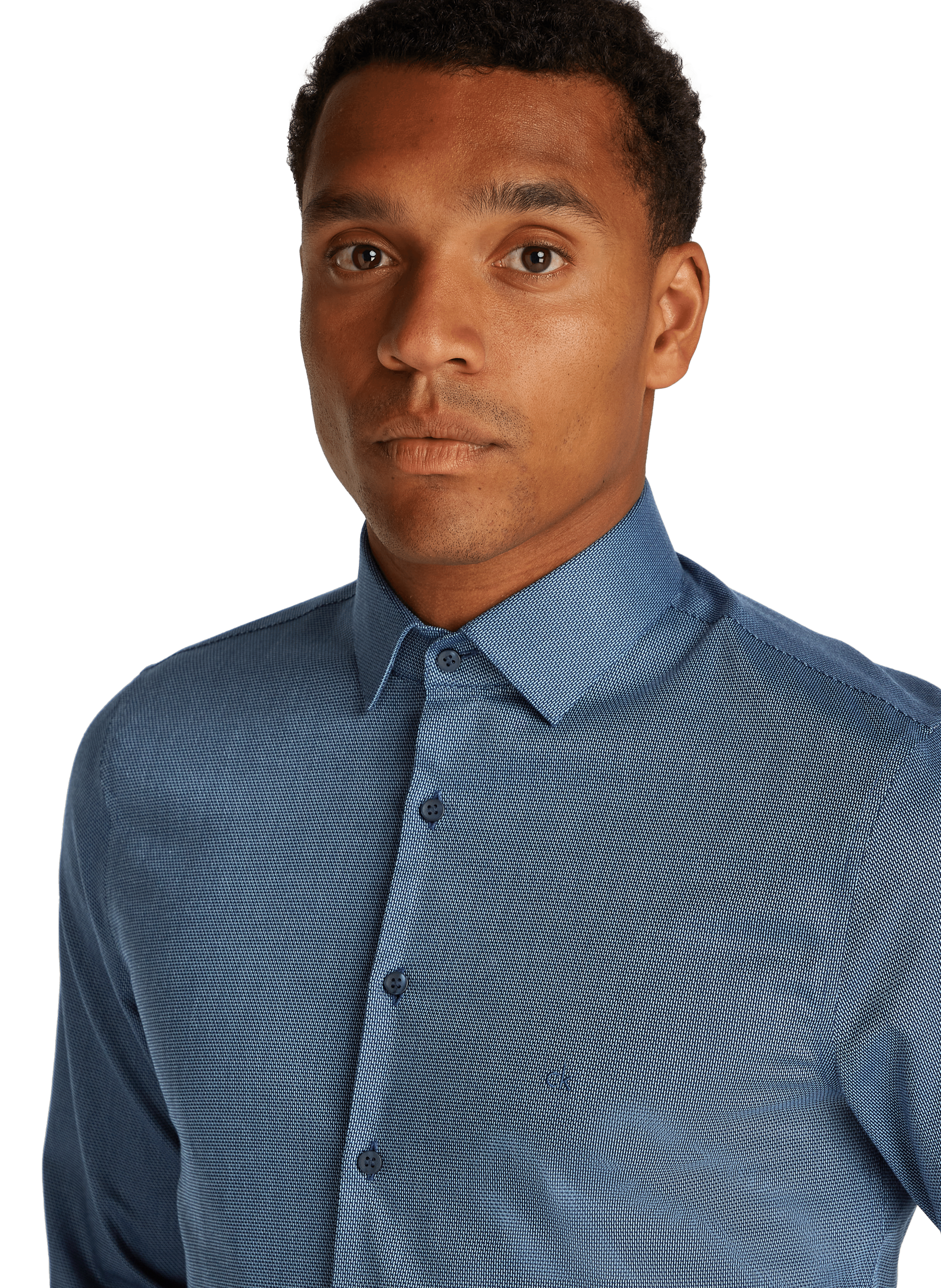 Chemise unie CALVIN KLEIN Bleu