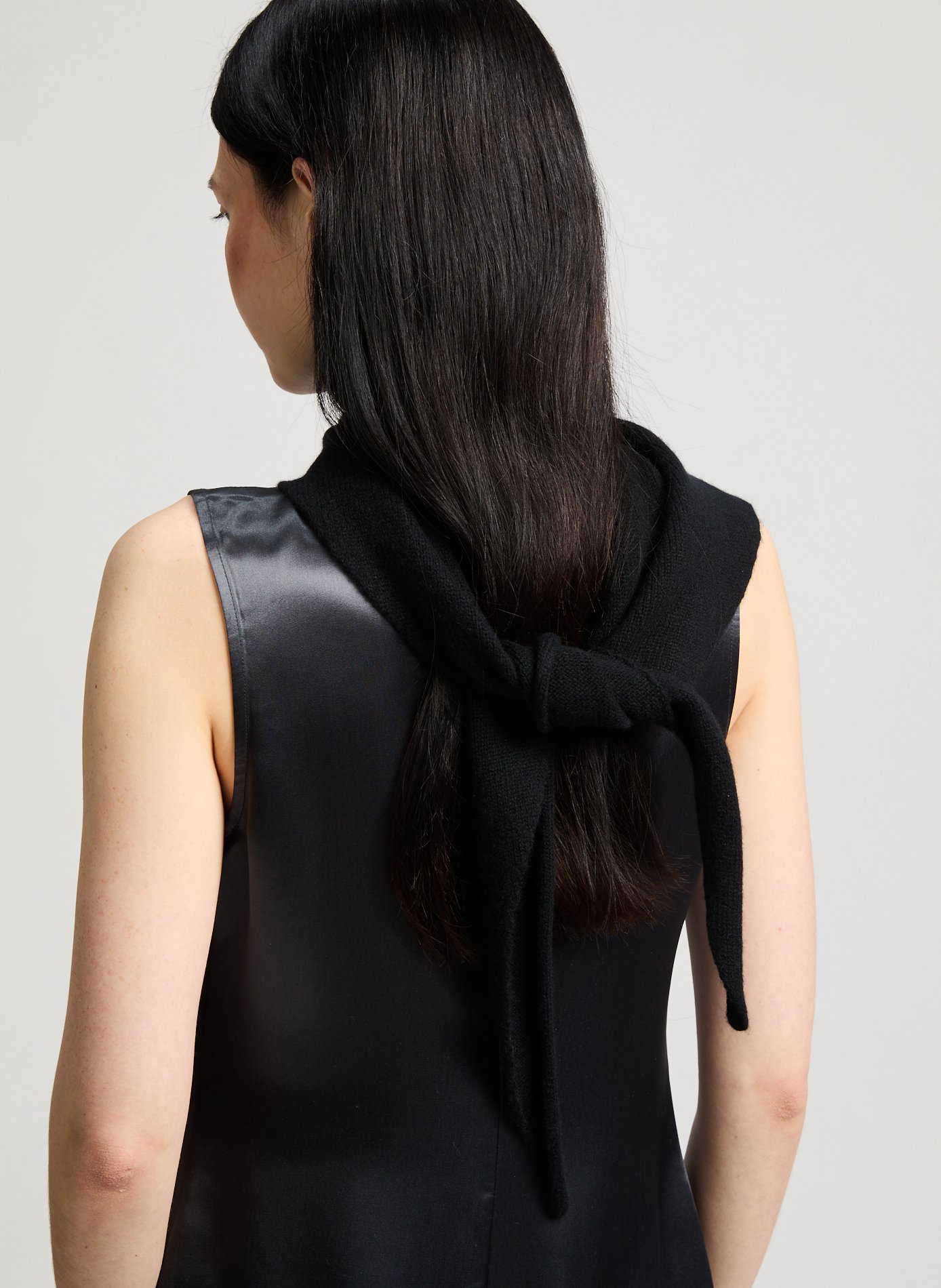 Cashmere scarf SAISON 1865 Black