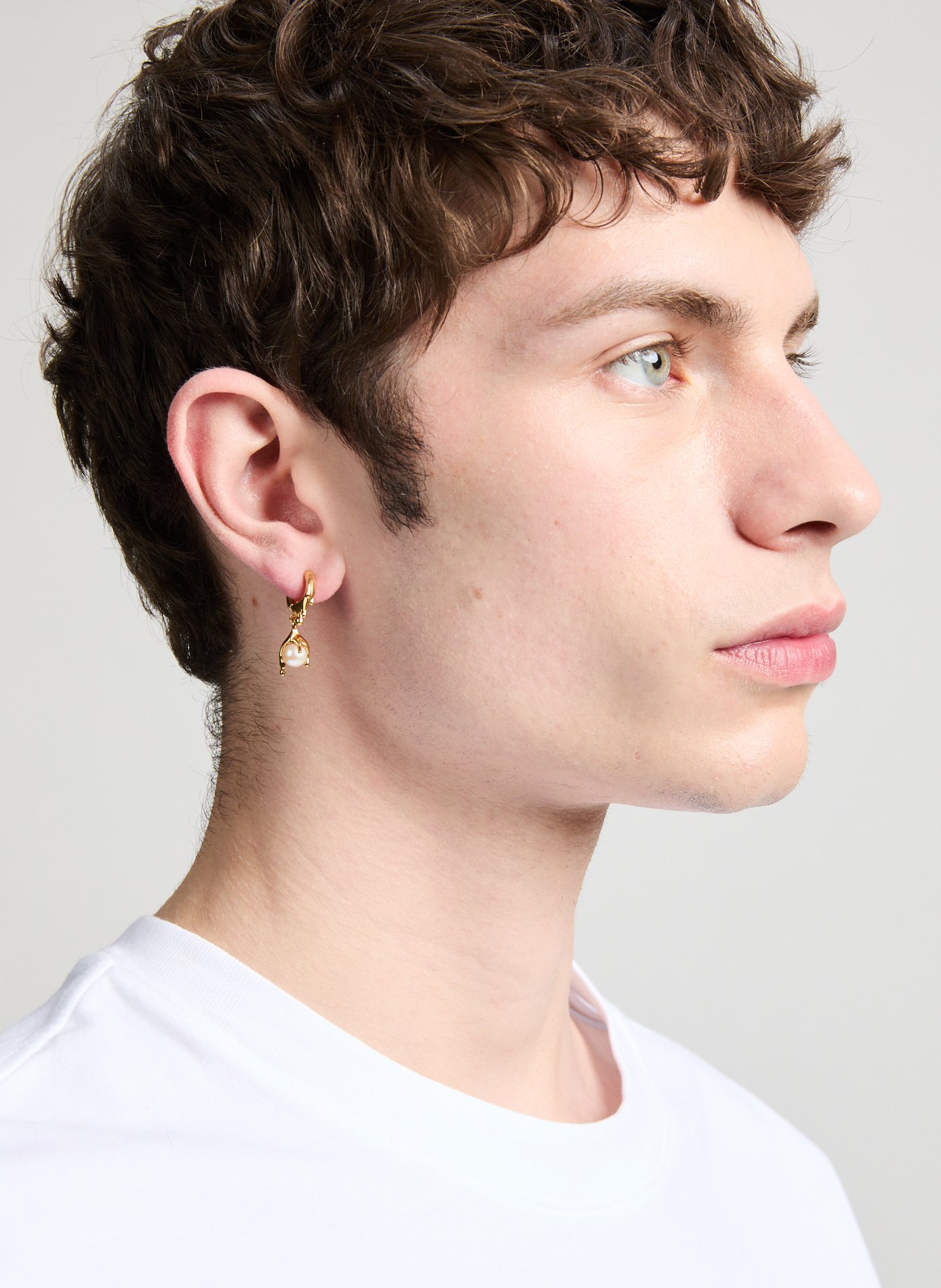 Oorbel Nano Pearl Melt ALAN CROCETTI Goud